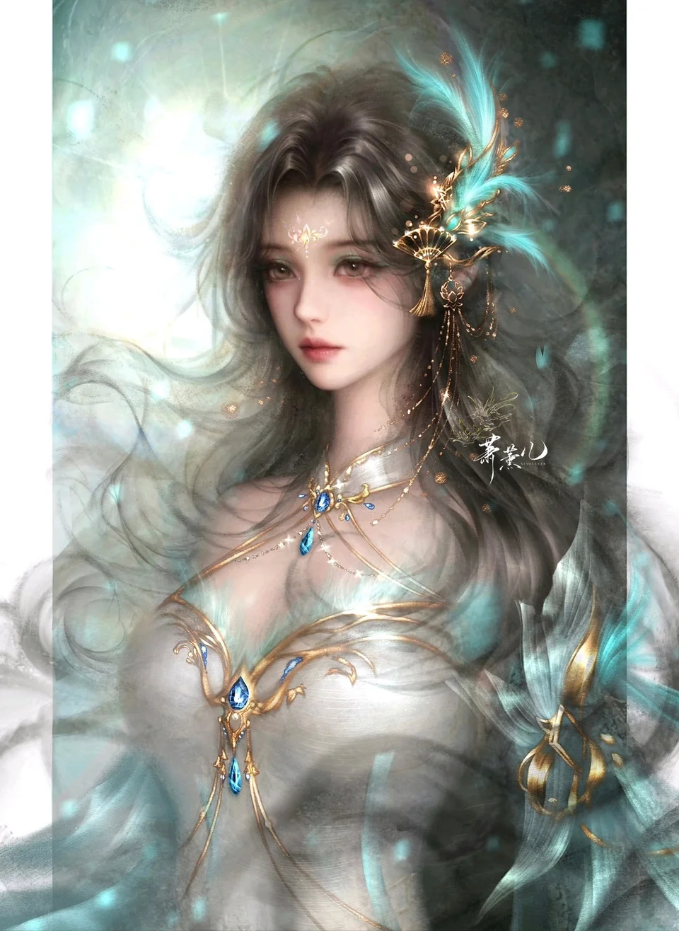 国漫女神五月壁纸太美了，美图赏析