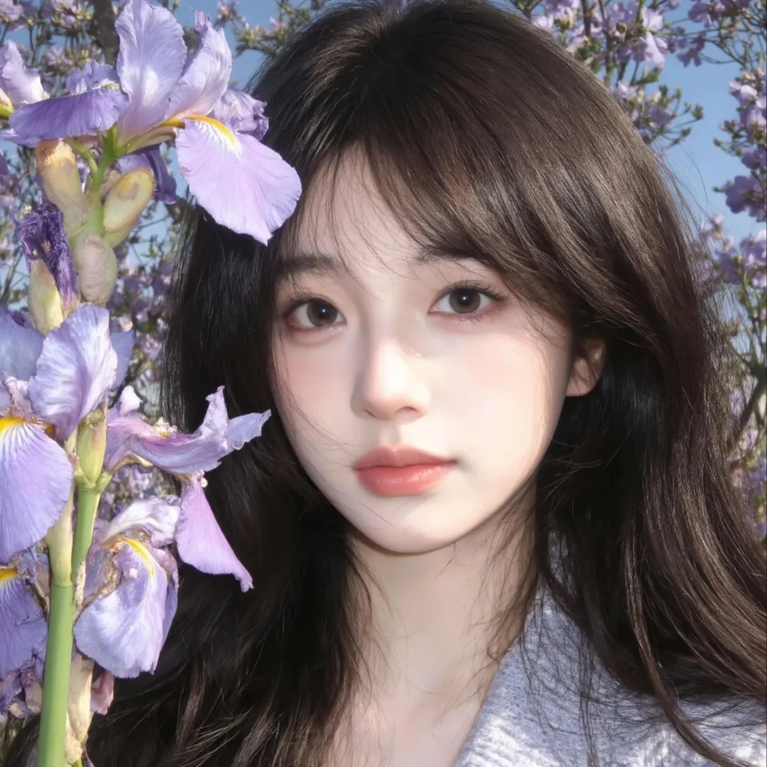 WeChat 治愈系女头