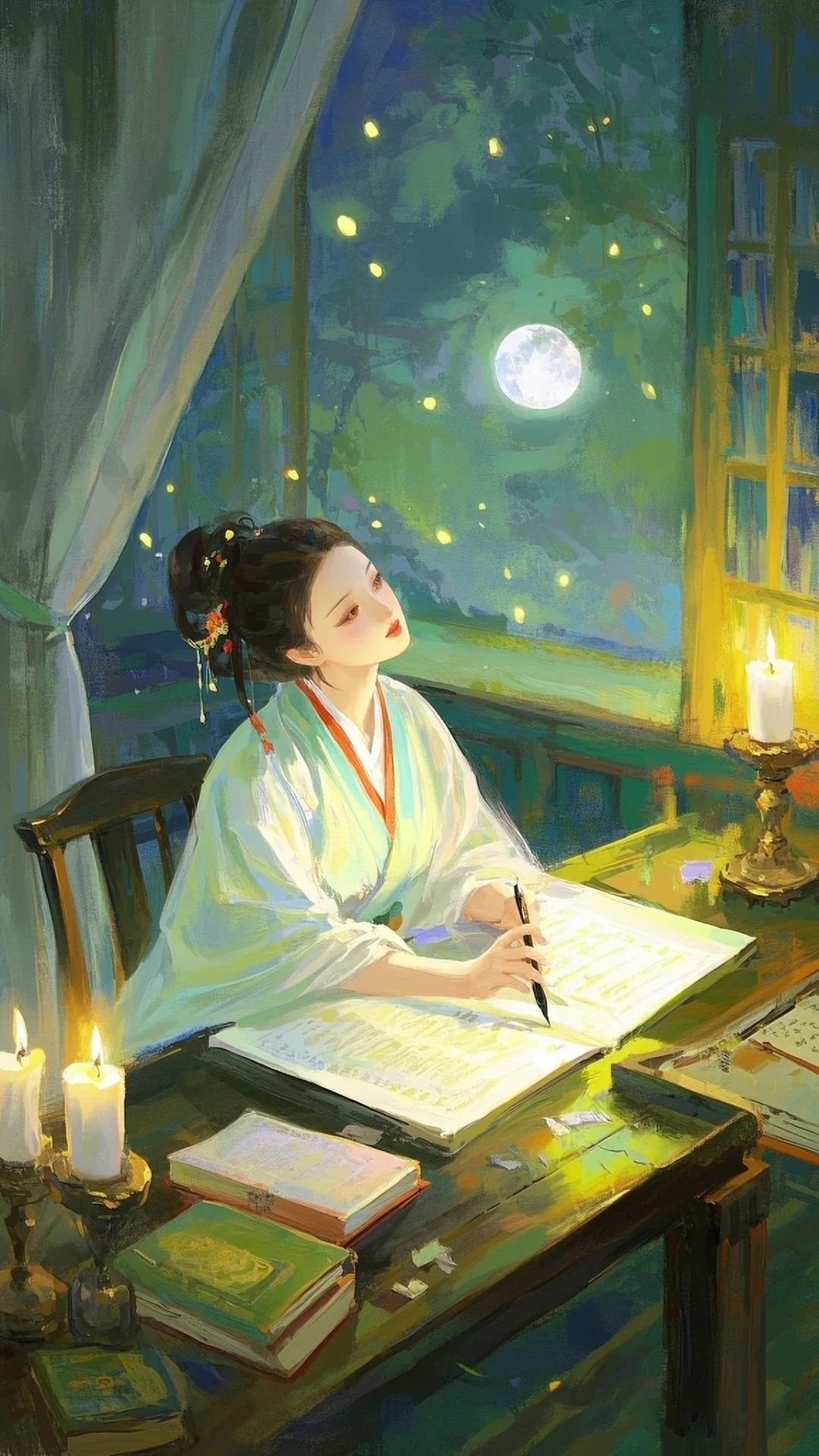 李清照｜少女写诗寄情
