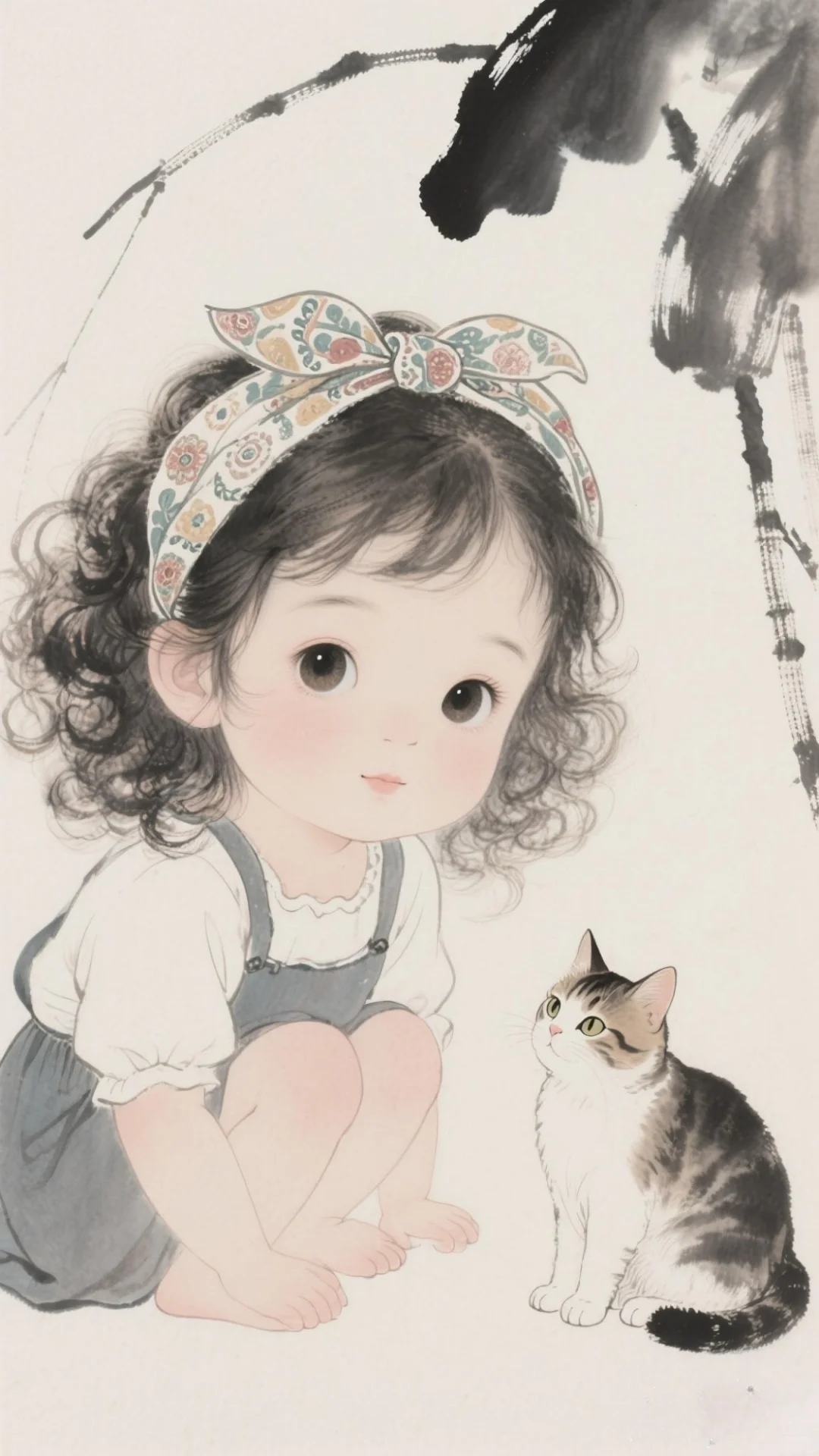 我和我的猫主子居然这么有氛围感