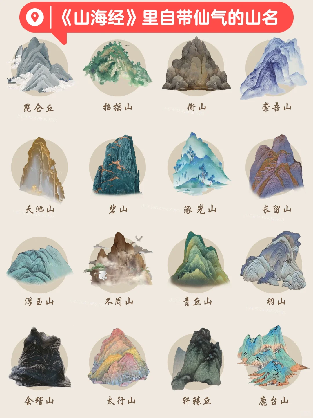 原来仙侠剧里的山名都来自《山海经》