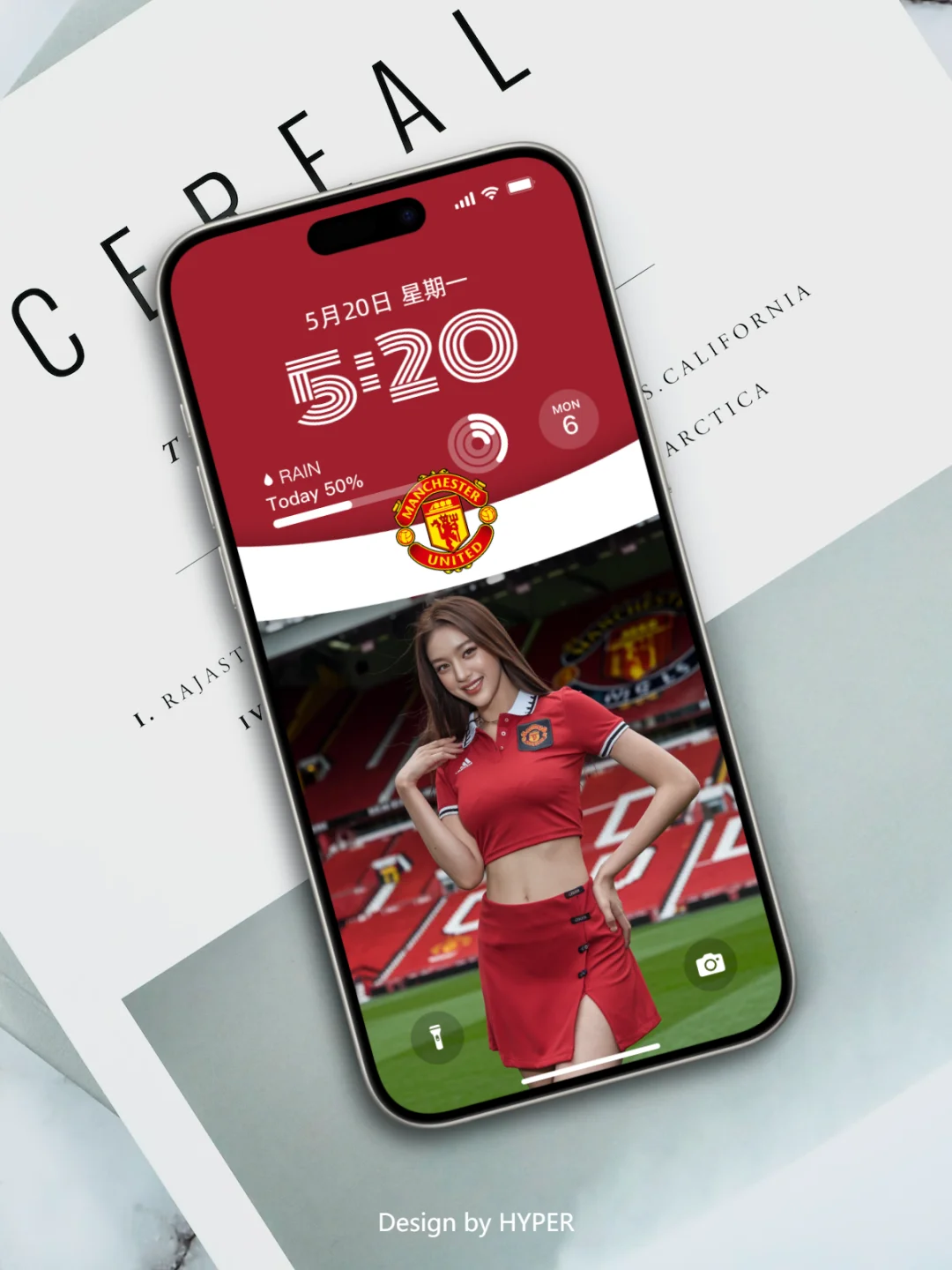 ⚽️足球壁纸|曼联女模060