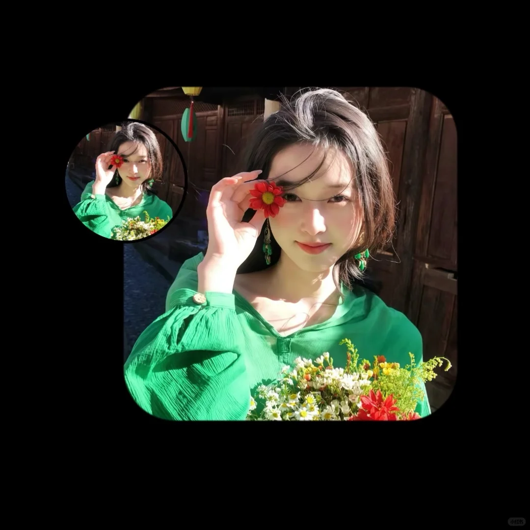 女生头像｜自己的伞胜过任何人的屋檐