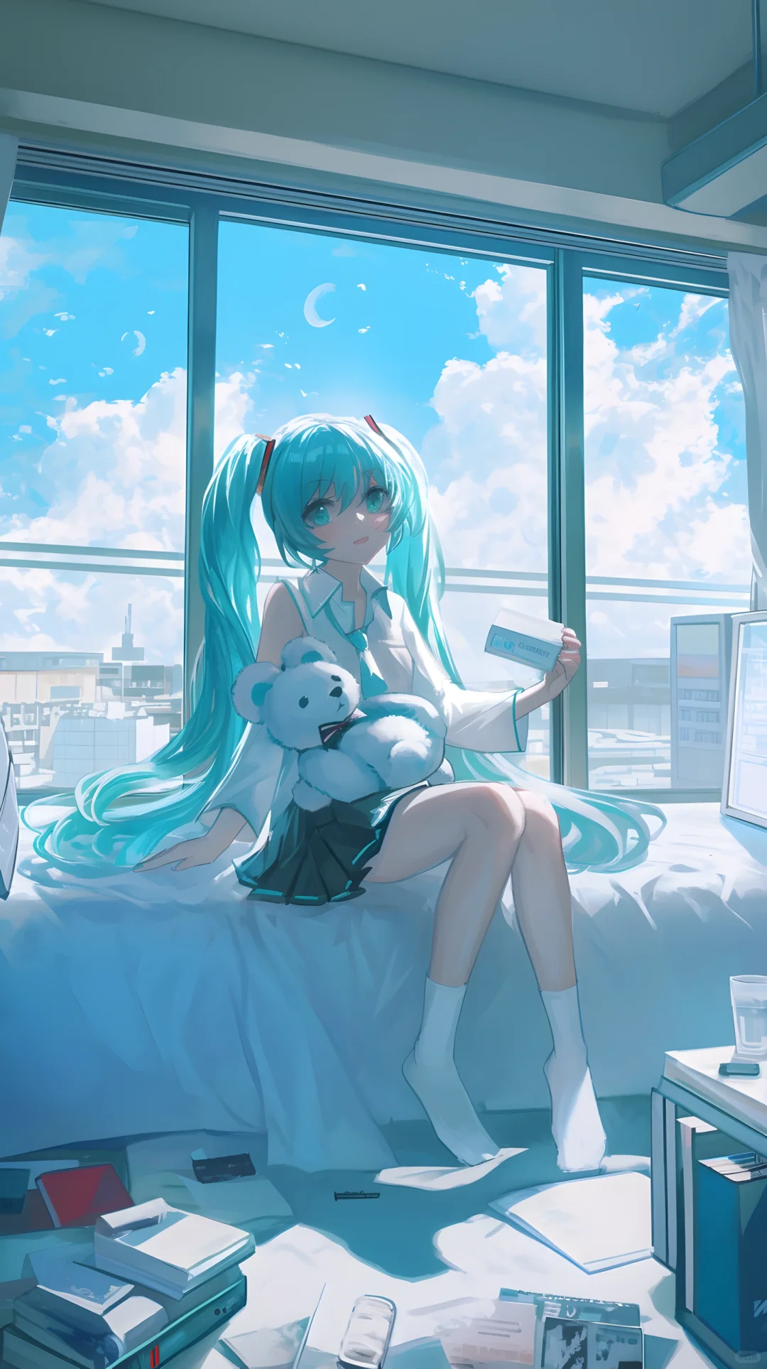 可可爱爱白丝少女