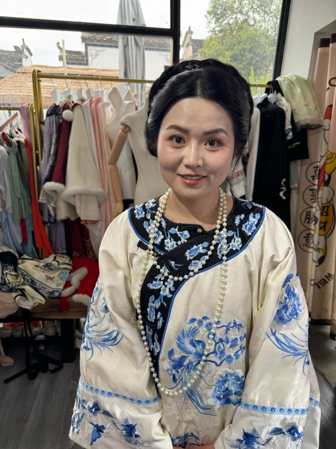 清明节出游记录—宏村299拍到的清汉女写真～