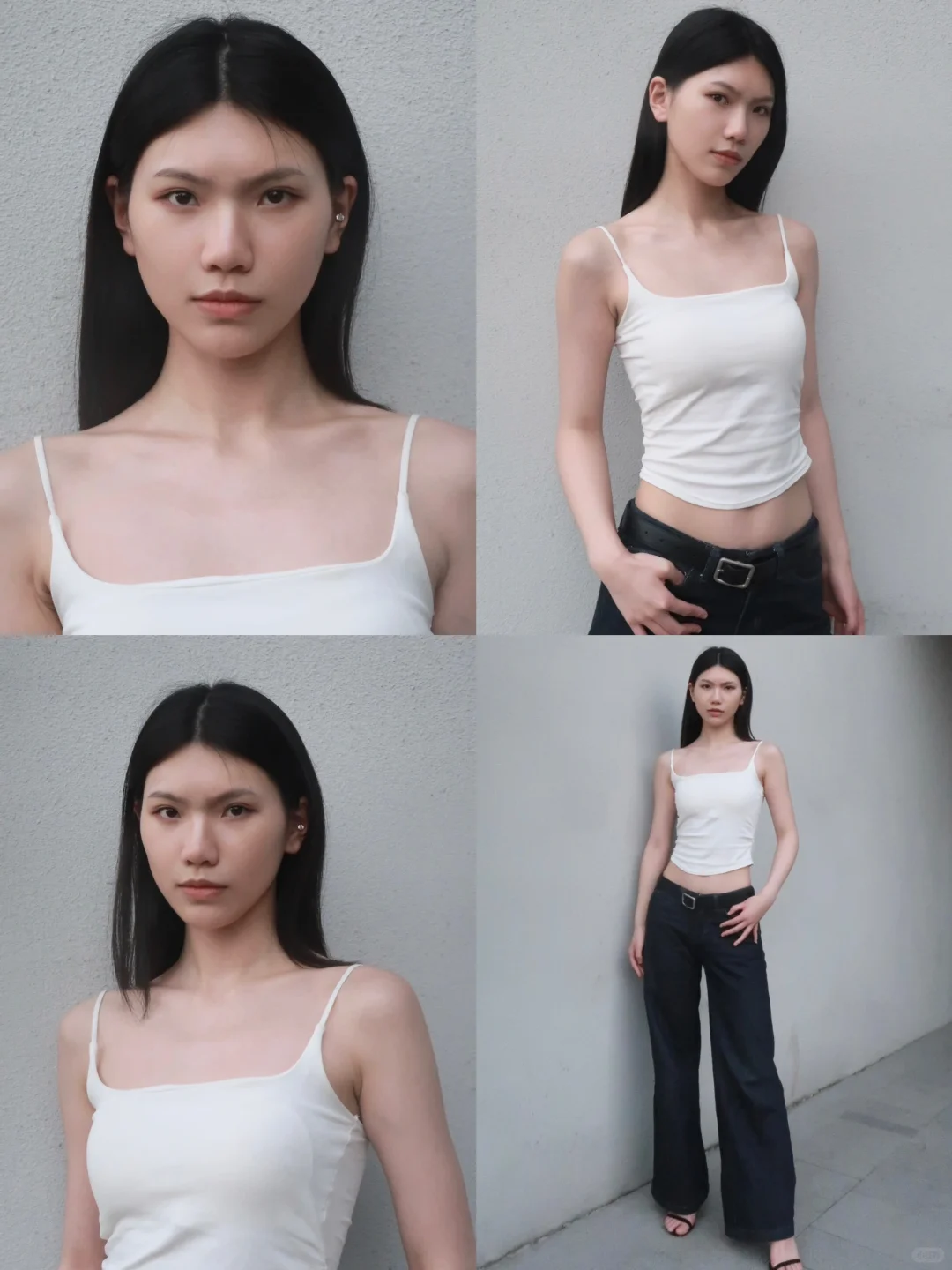 女模寻极简清冷风商业创作