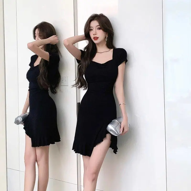 黑色辣妹裙👗夏季必备