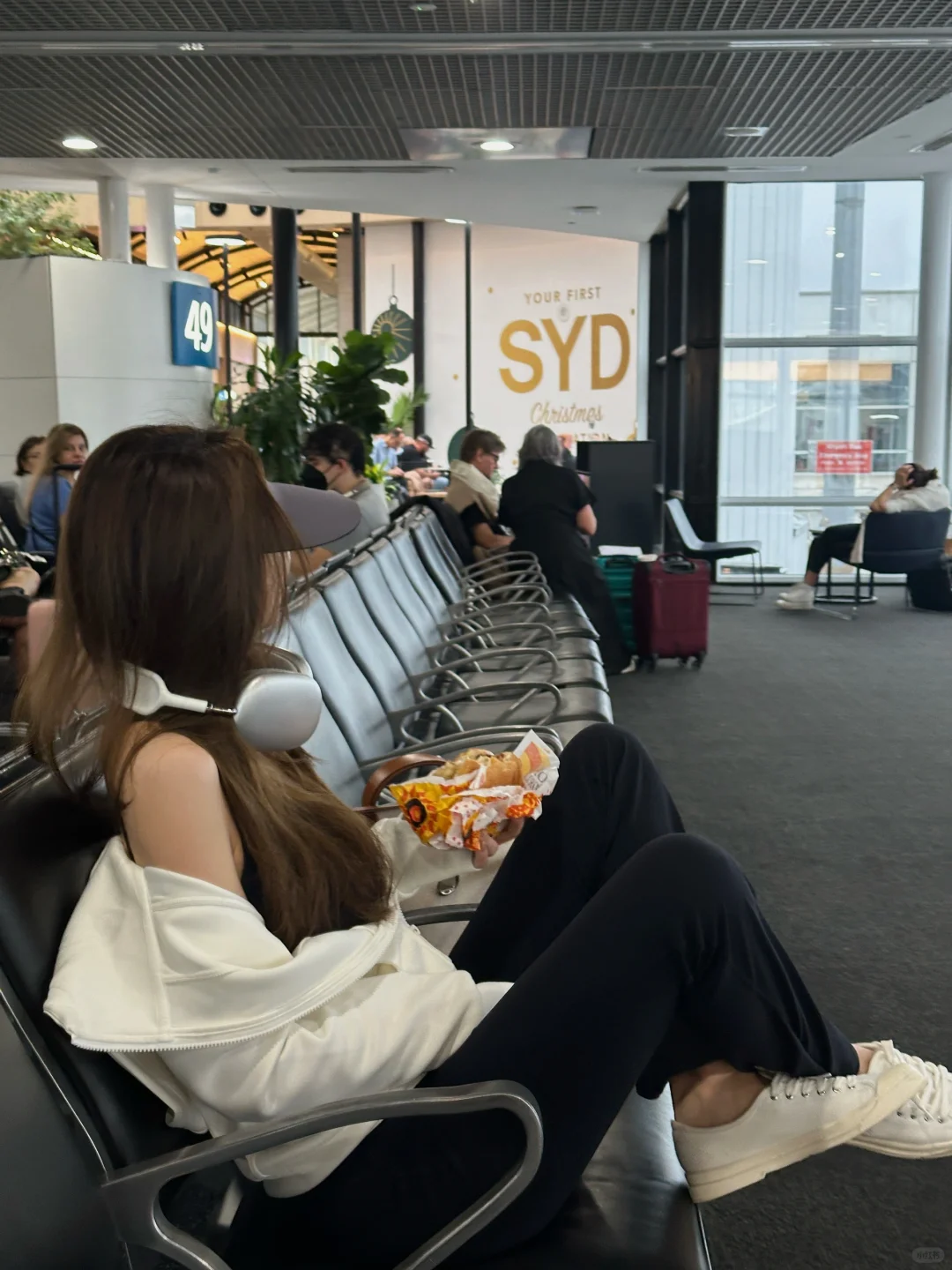 机场✈️穿搭 早班机的一天