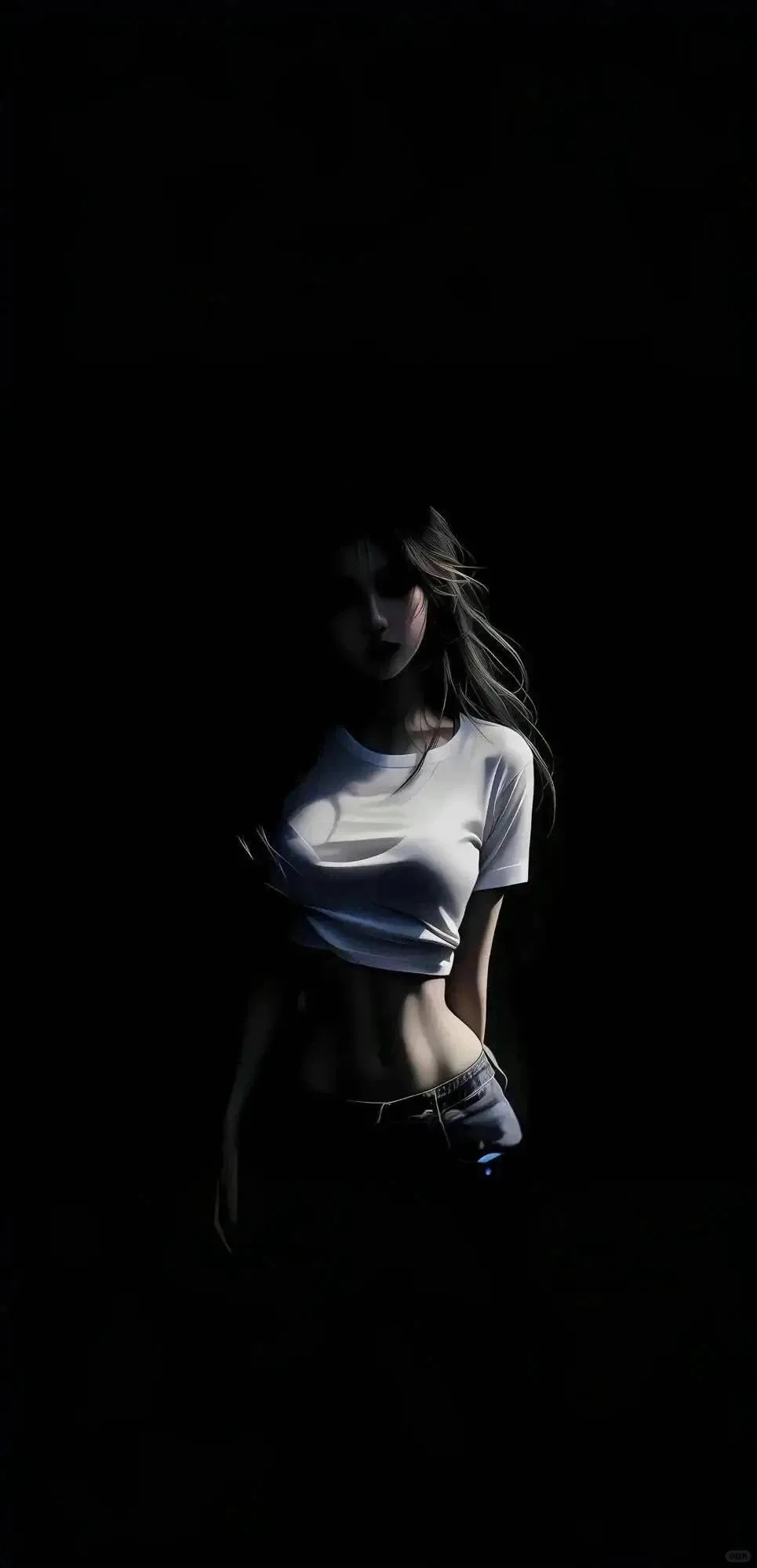 高清｜黑色系美女壁纸