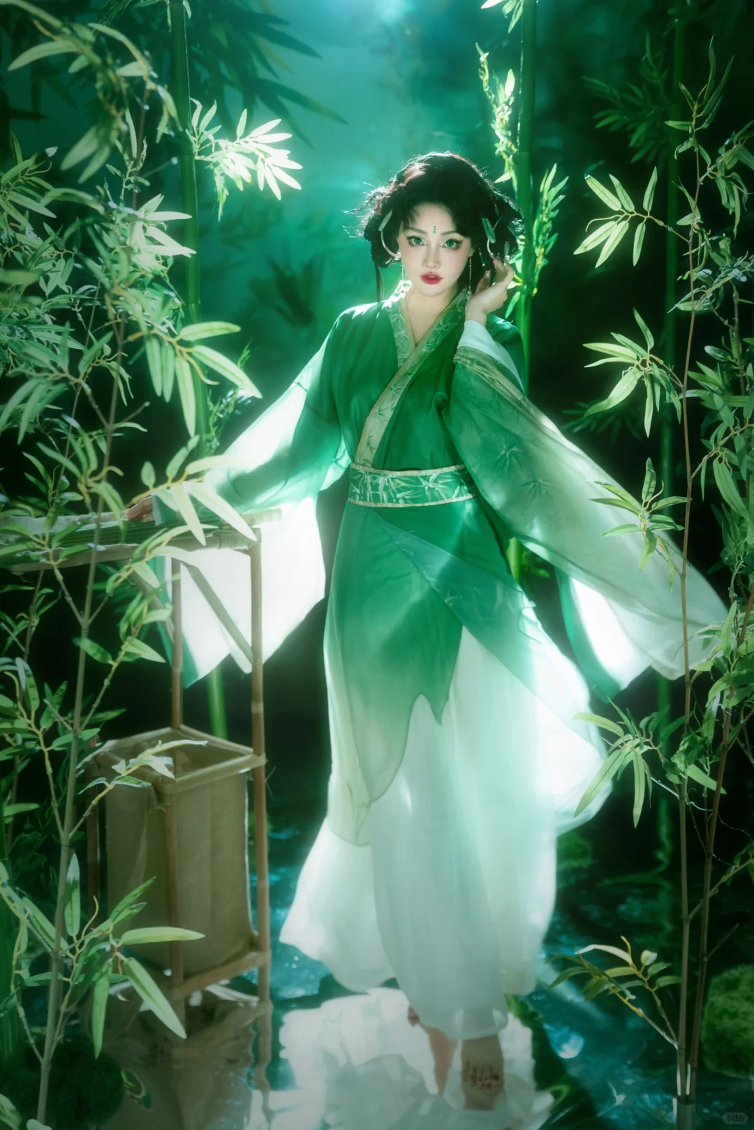 哦莫！在成都拍到了人生照片❗妩媚青蛇绝了