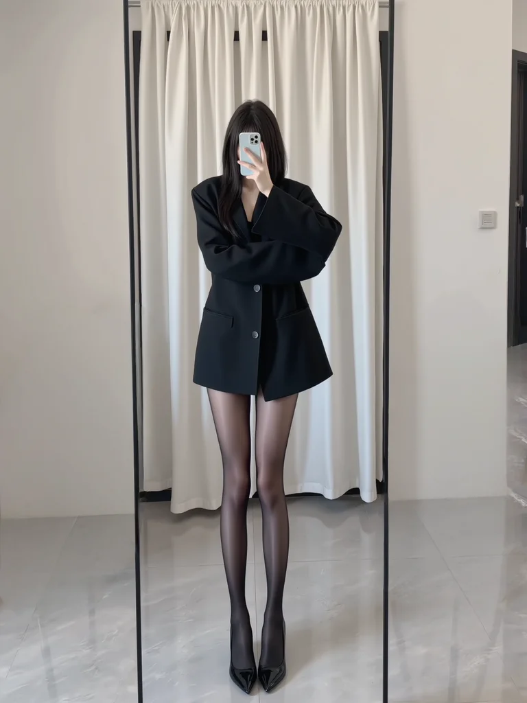 最近爱上黑丝了