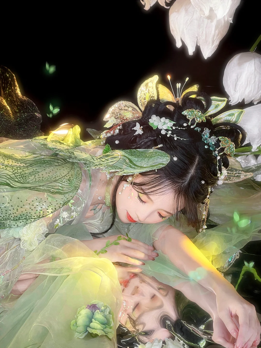 “这小蝴蝶成精啦！”甜妹精灵手机花絮先行