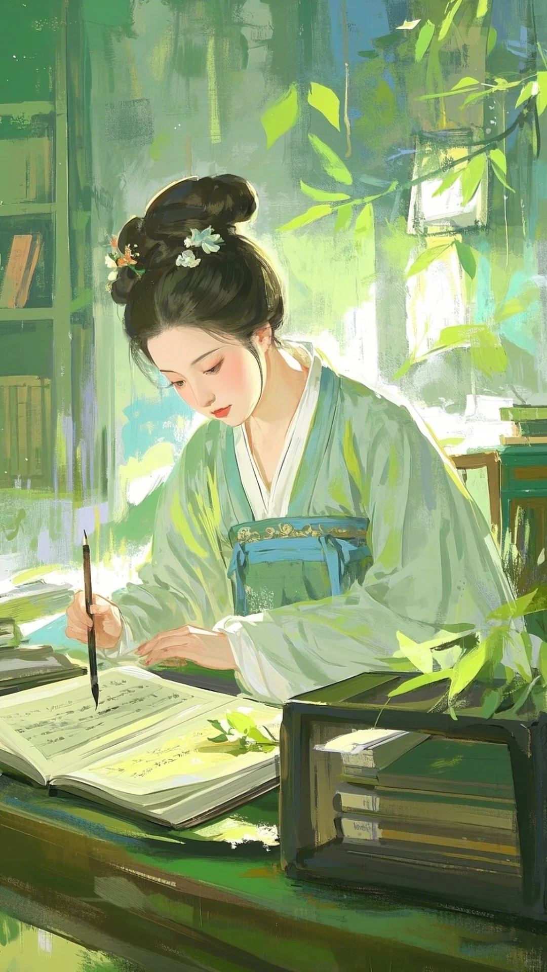 李清照｜少女写诗寄情