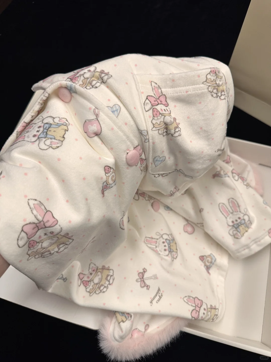 疯狂尖叫！！甜妹睡衣不能少了奶糖兔🐰🐰