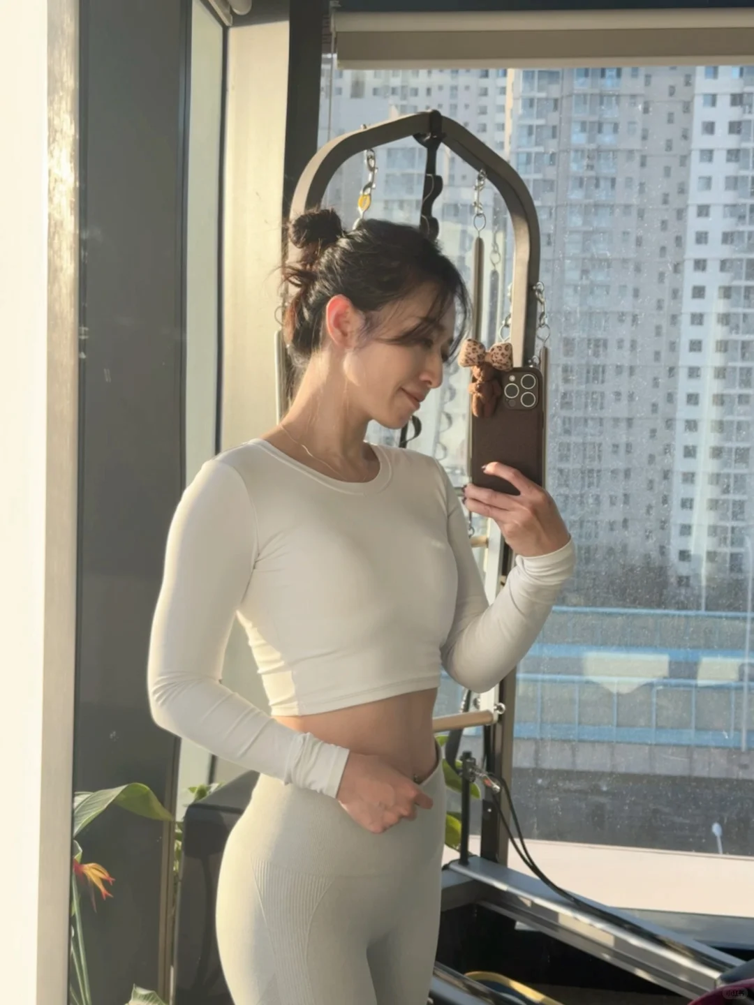 健身房光线最美的时刻