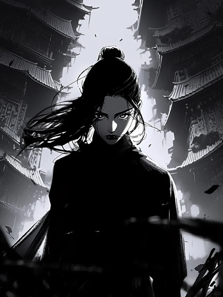 黑白漫画风 #2