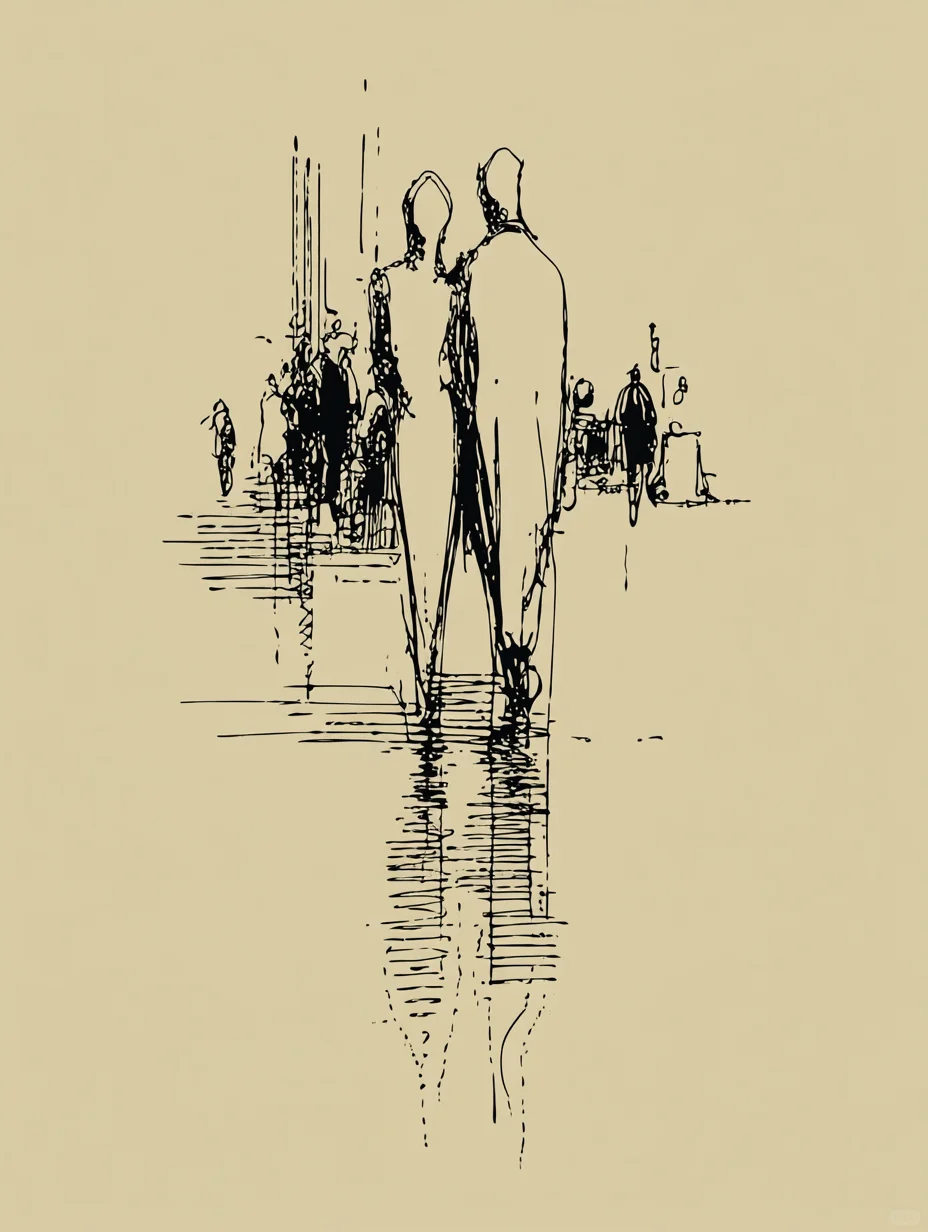 极简主义线条画