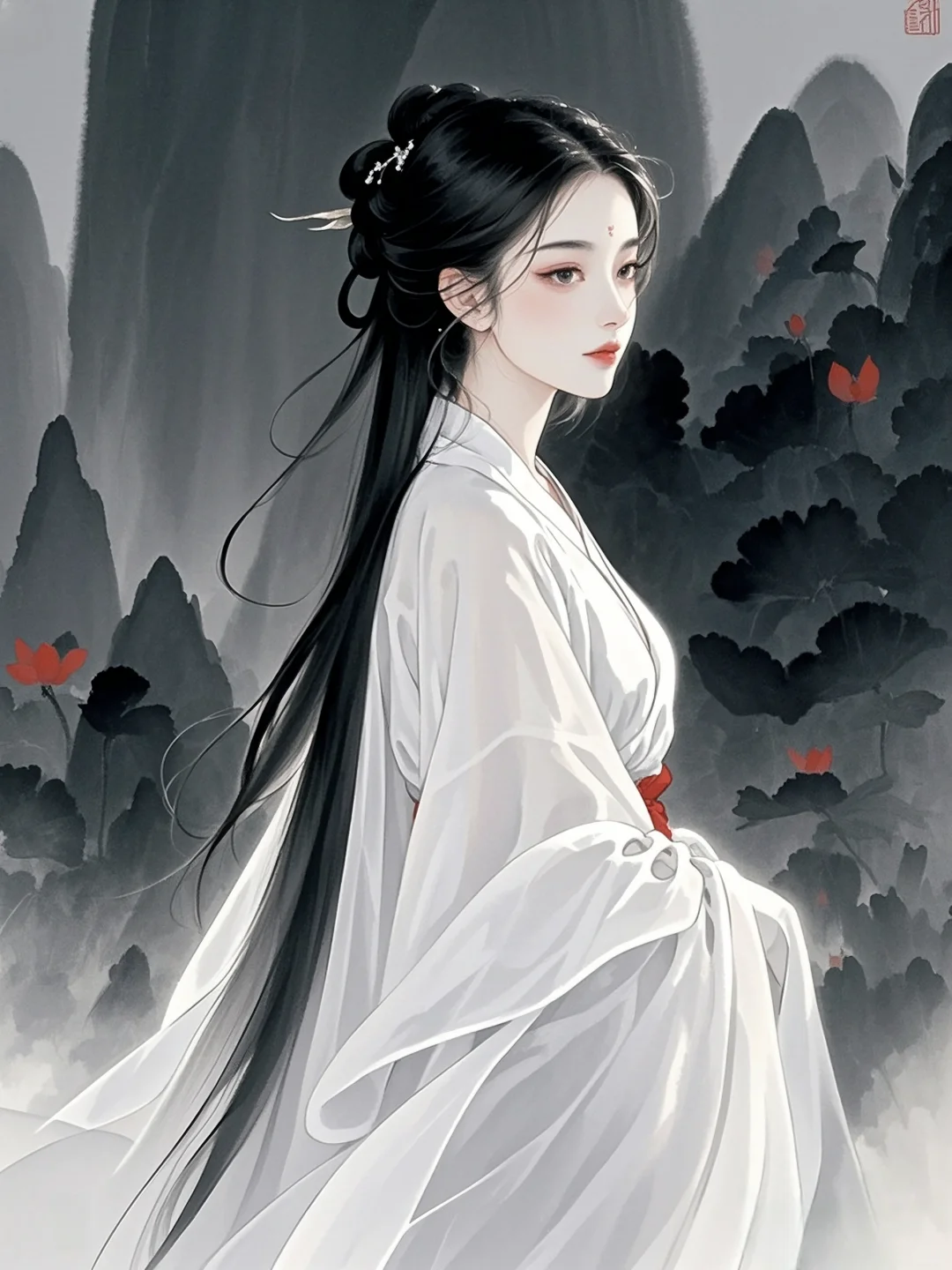 遇见绝世美颜！绝美白月光！