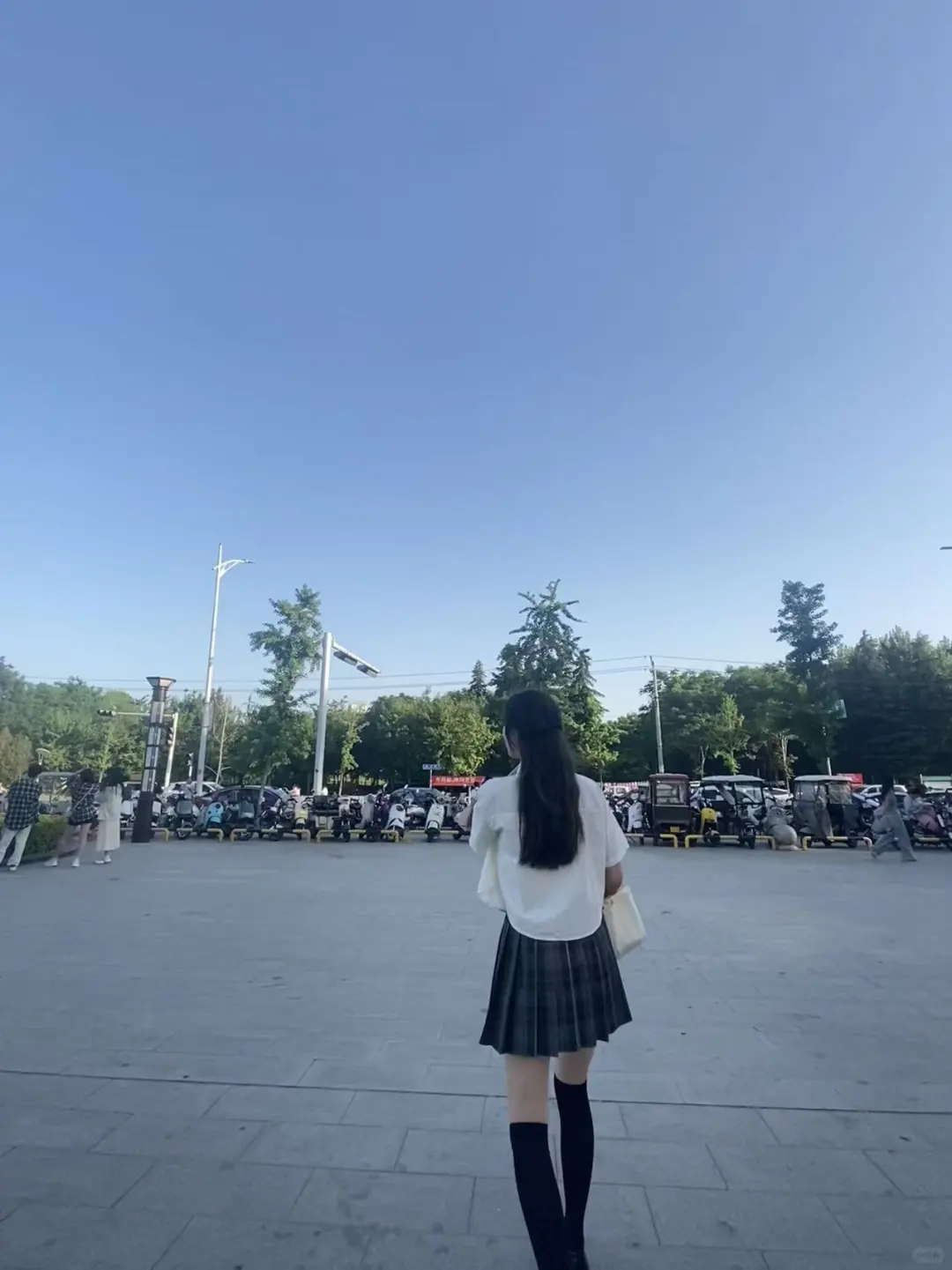 你们的穿的jk照片不要发在朋友圈