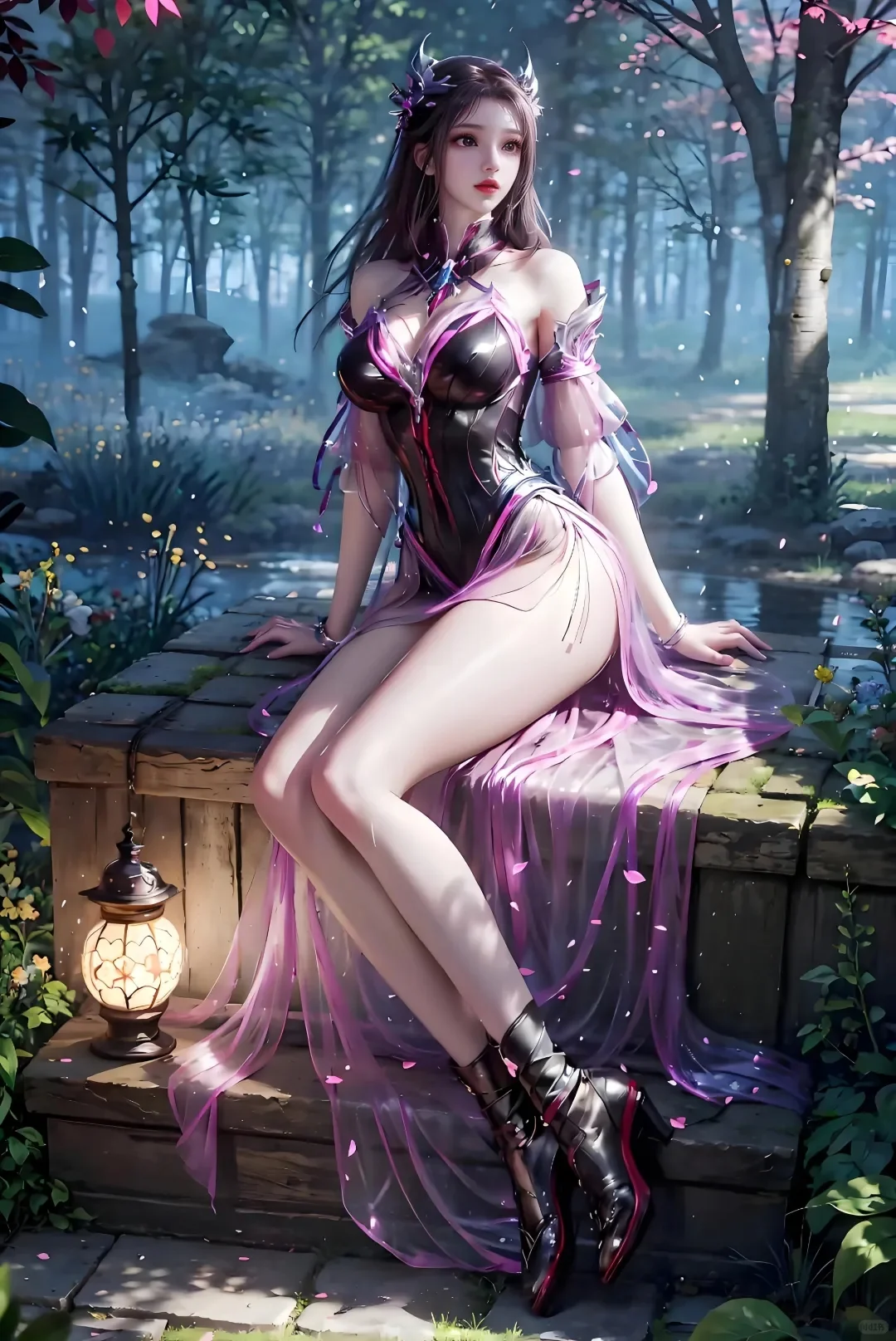 斗罗大陆女神朱竹清，美到窒息的动漫壁纸