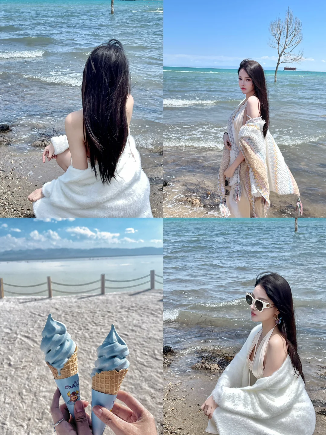 海边度假 拍照姿势合集分享🏝️🌊