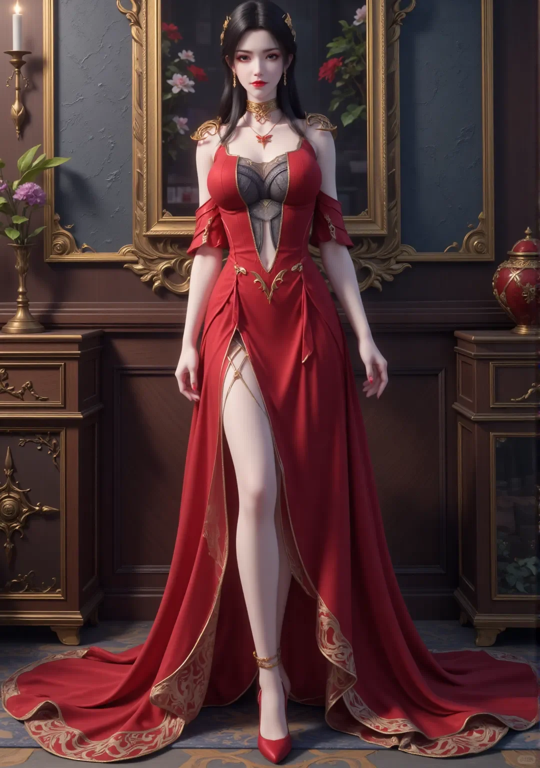 《斗破苍穹》之红裙美杜莎