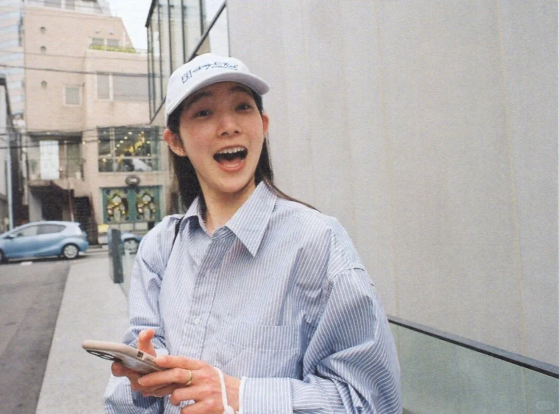 笑容甜度超标的日本模特—在原美由纪