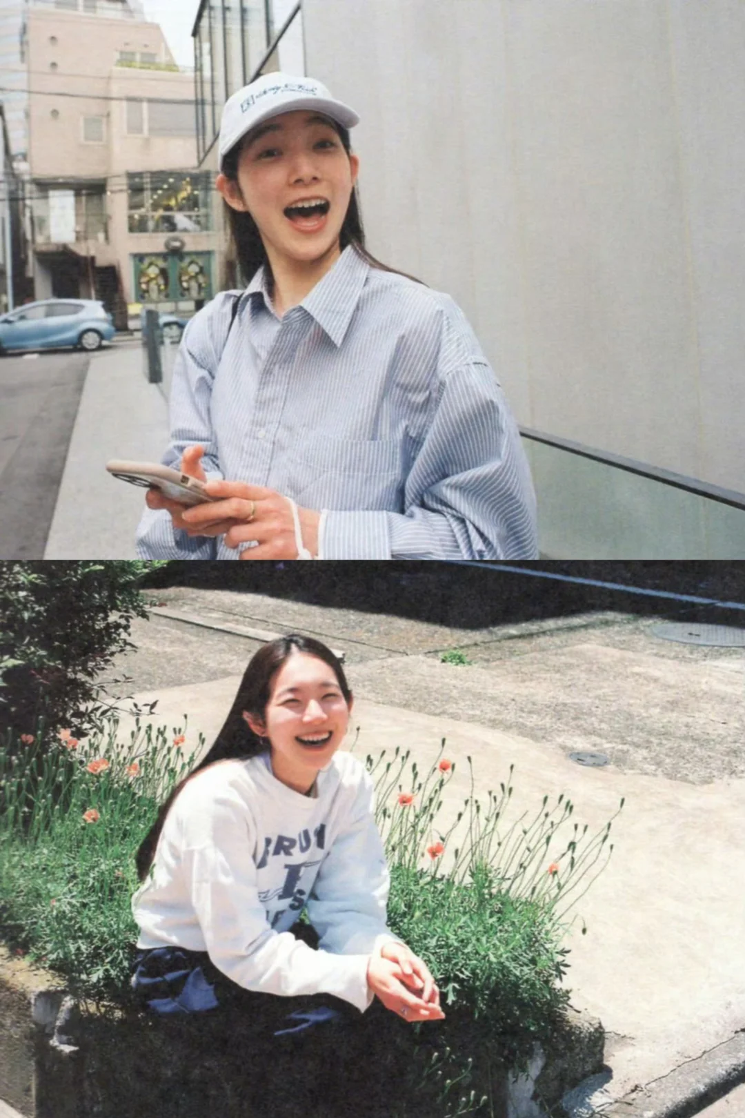 在原美由纪，朋友镜头里的明媚 阳光 生命力
