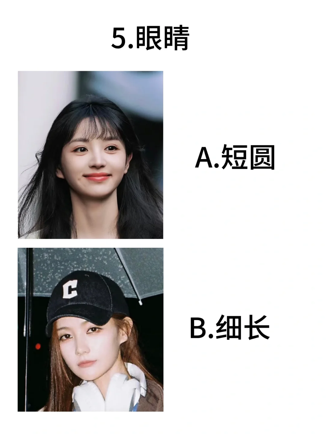 10S自测看看你是哪国脸？