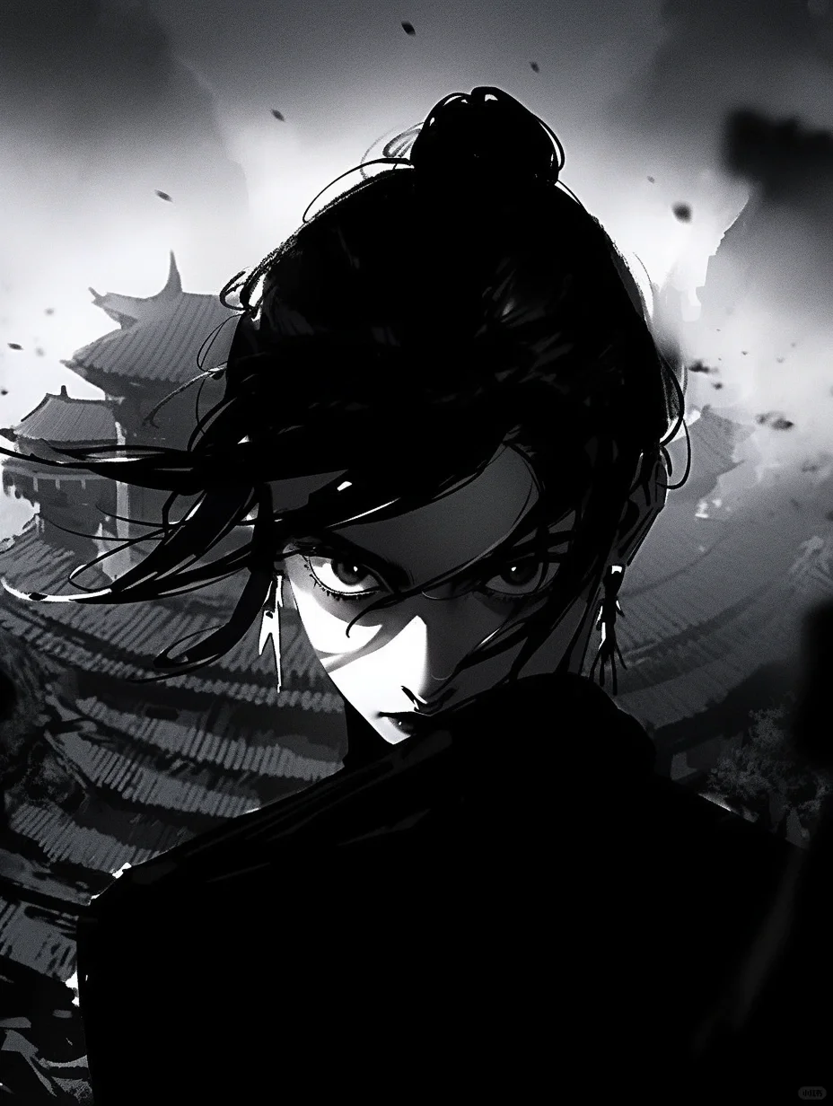 黑白漫画风 #2