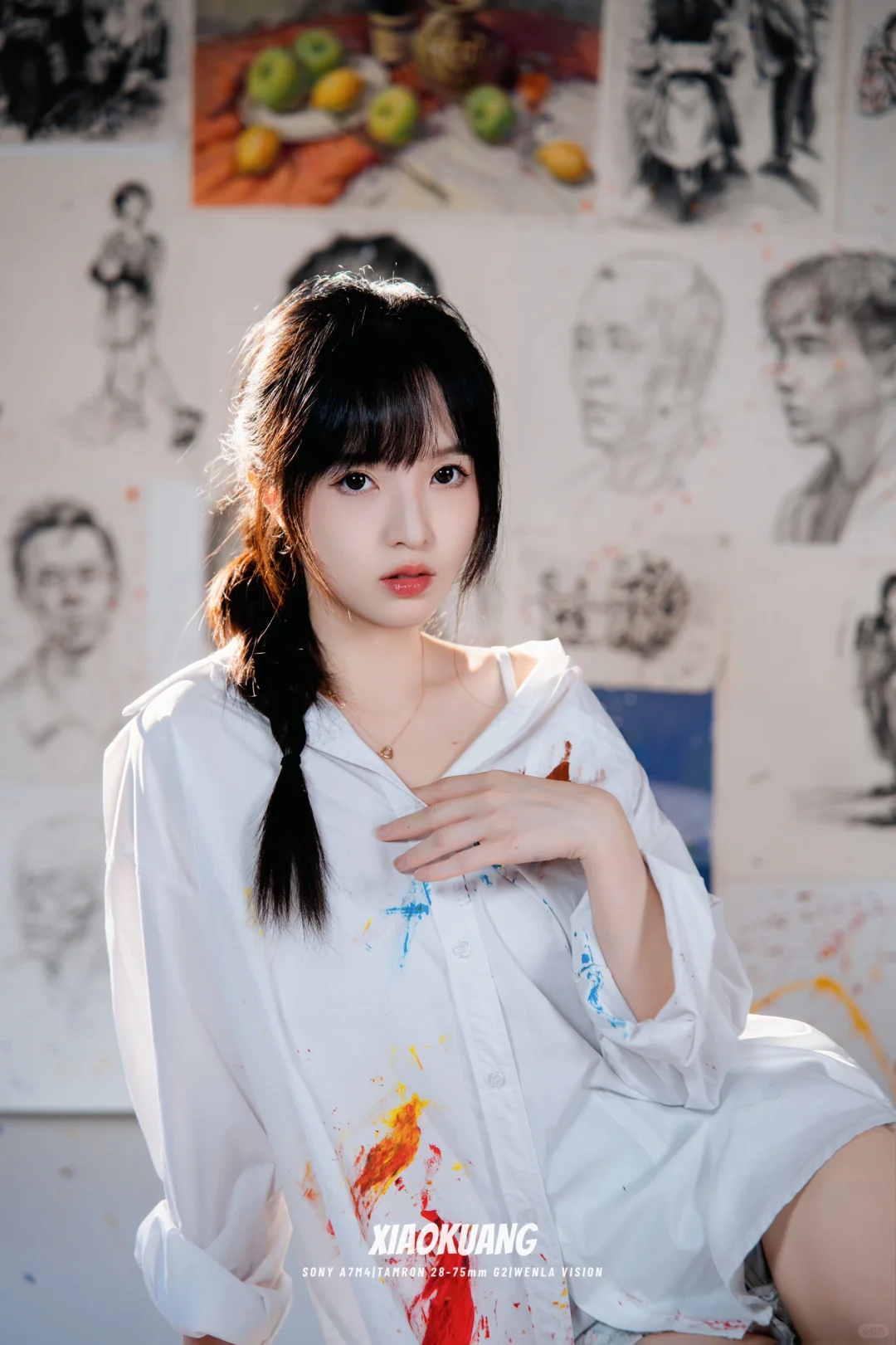 美术生的画室写真太美了吧