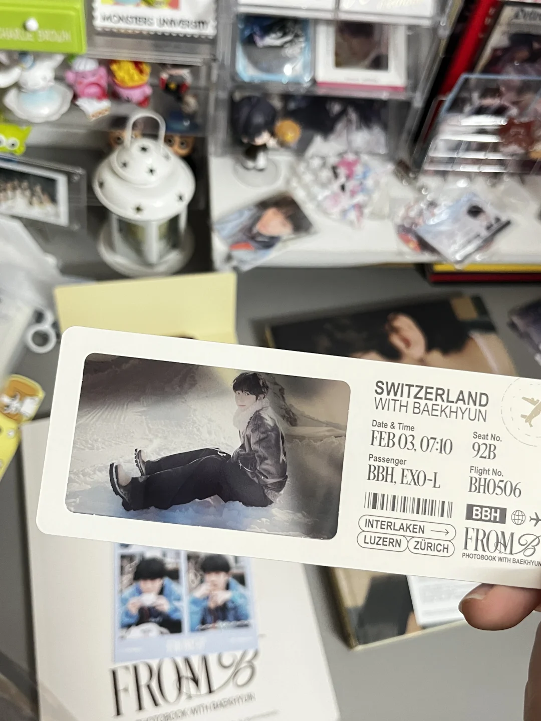边伯贤瑞士写真集