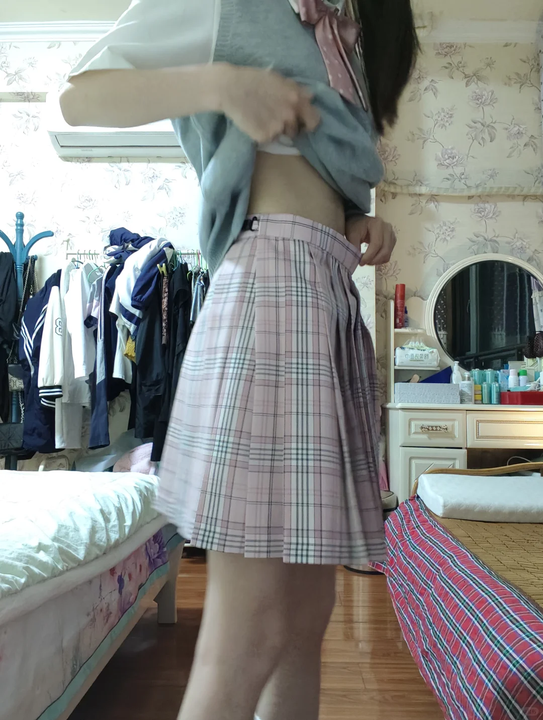 为什么我穿jk是这样