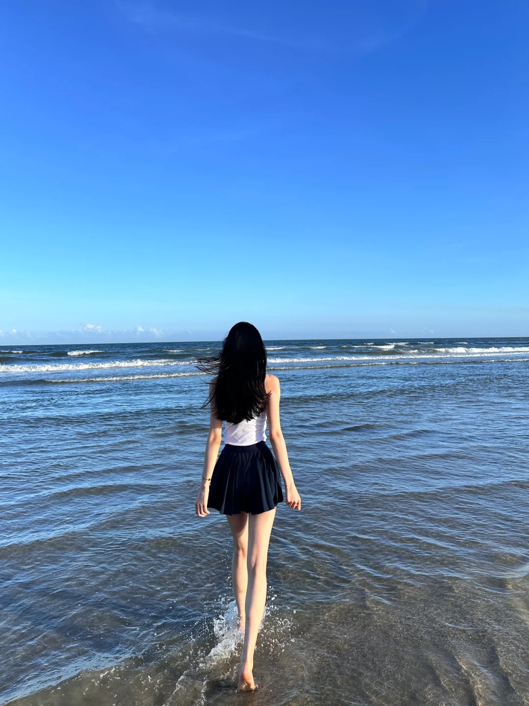 一个人看海