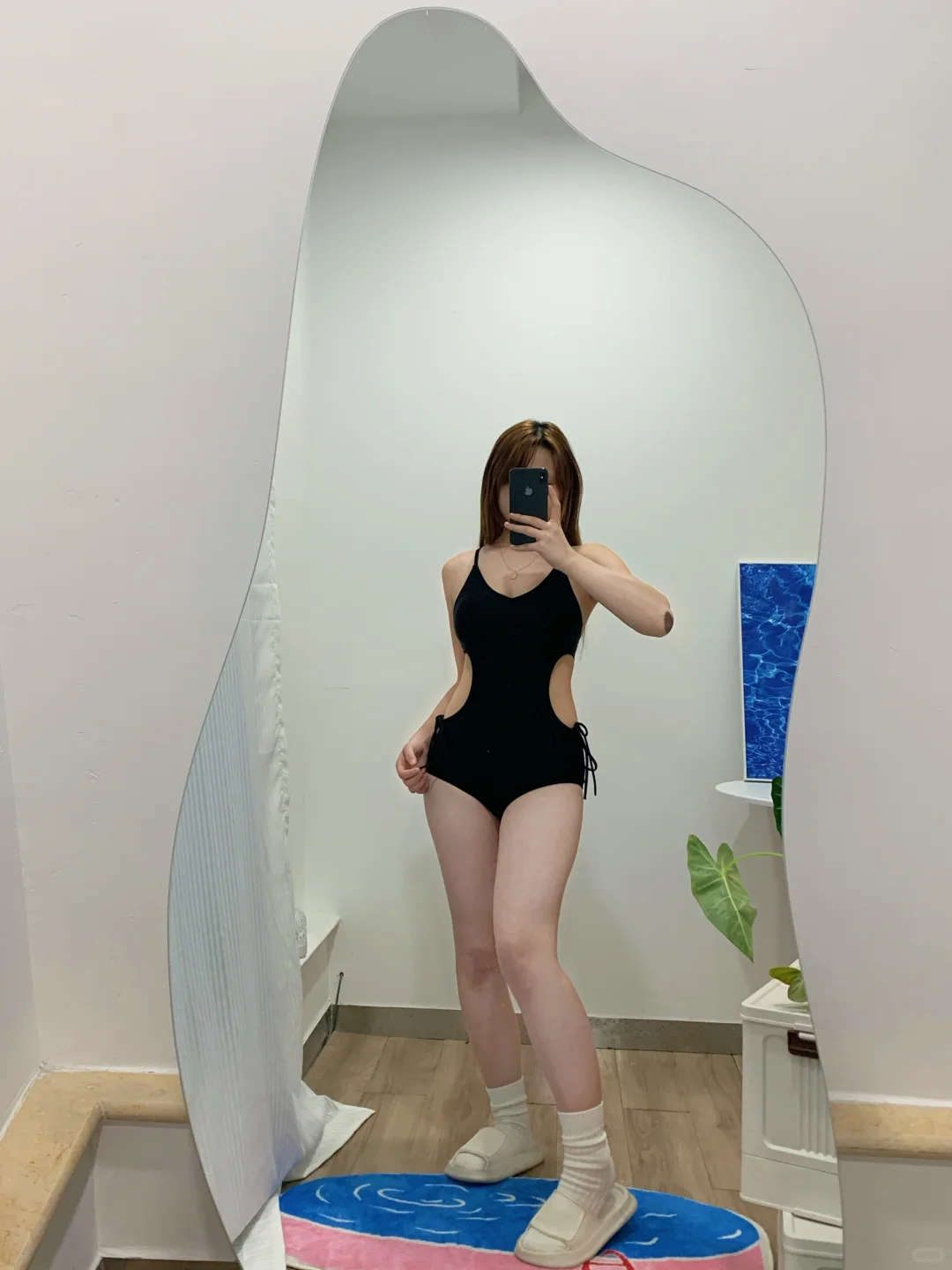 微胖女生的天菜泳衣‼️挖腰设计太显瘦了🥰