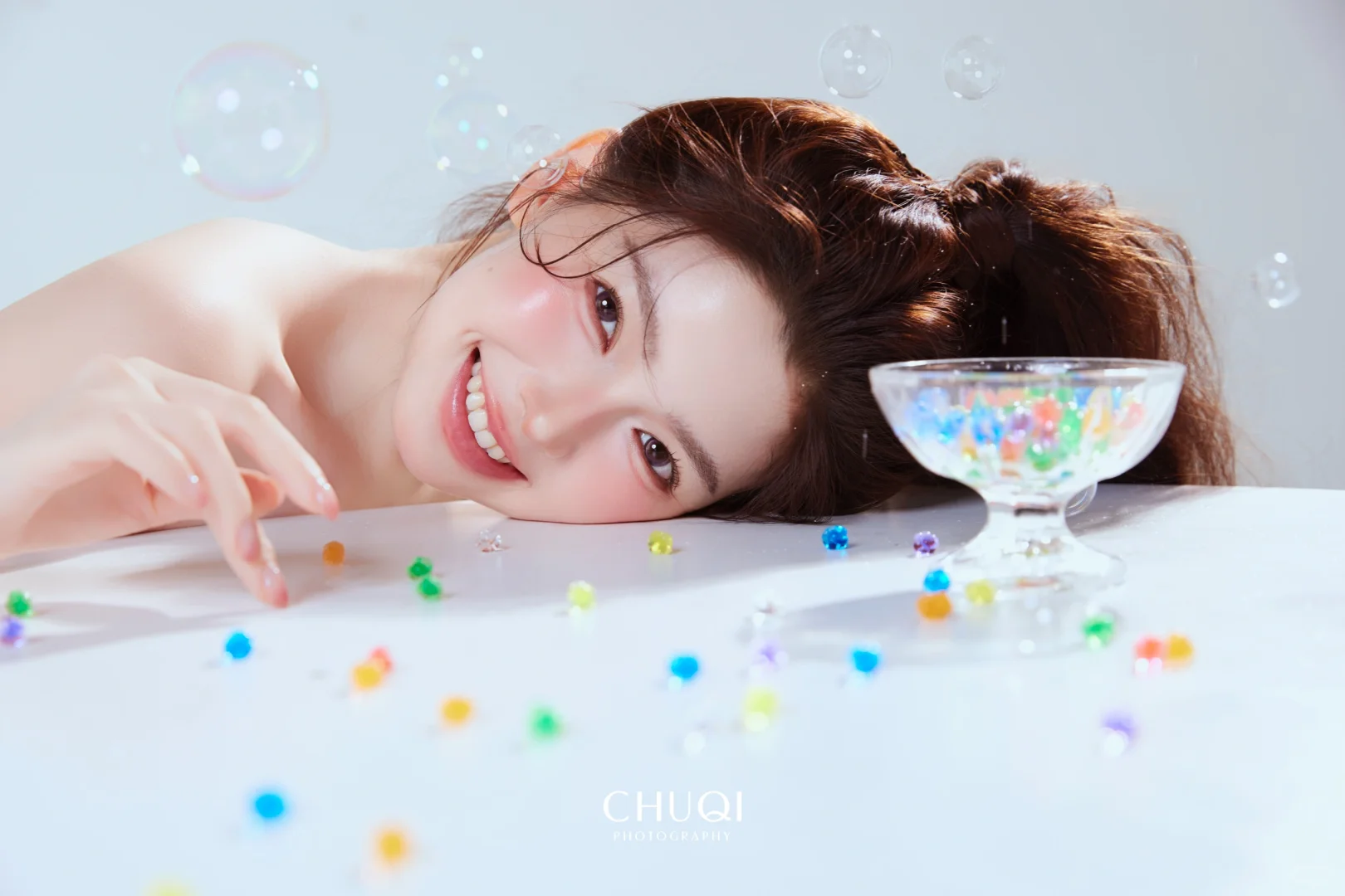 🍥 ⁺⑅달콤한 미소🫧韩系氧气泡泡少女