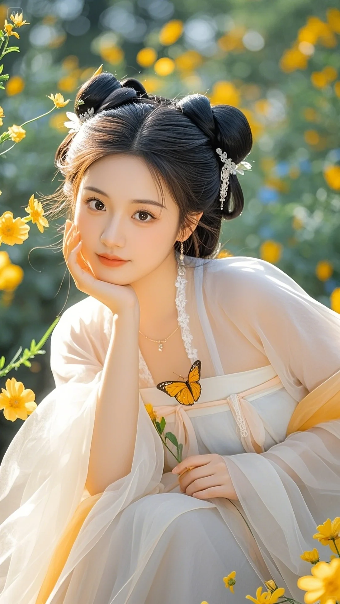 仙女姐姐，笑的多美