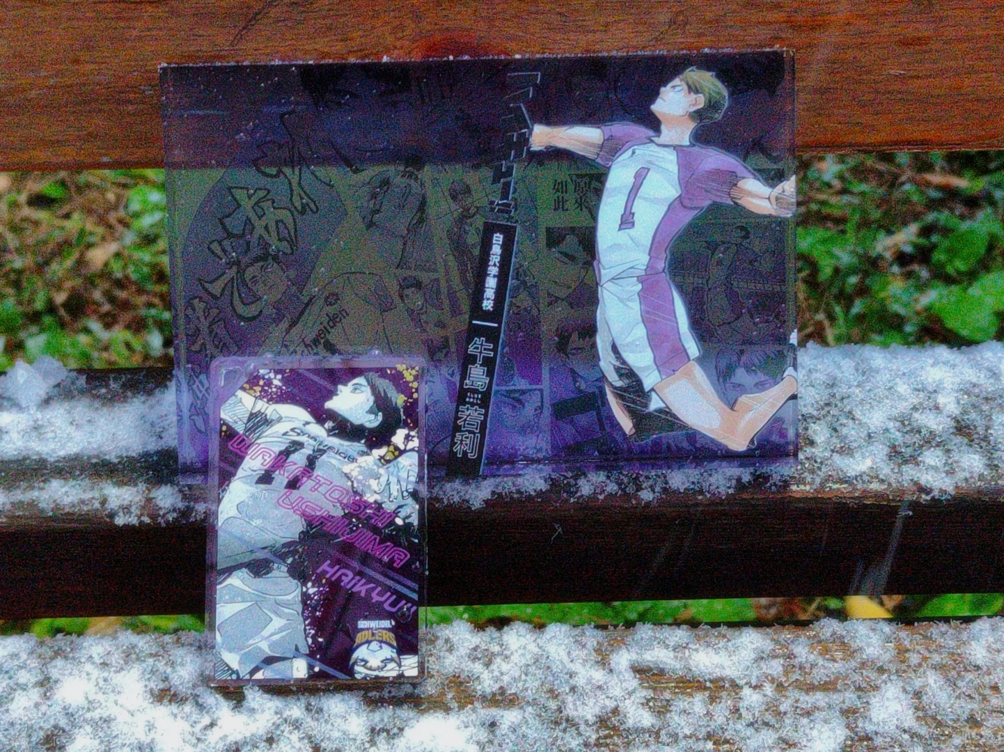 莫?我也有机会在雪地拍照了🥰