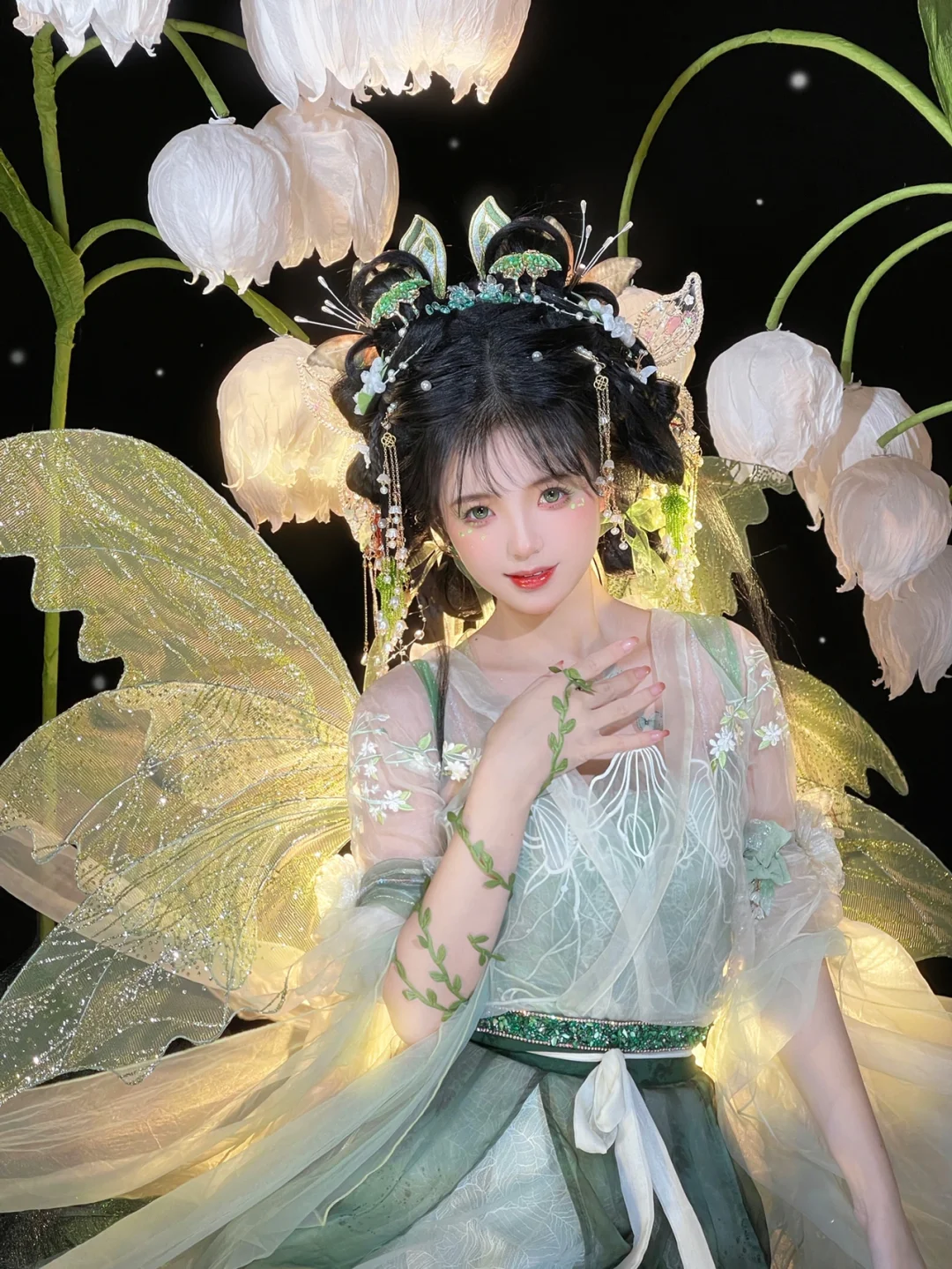 “这小蝴蝶成精啦！”甜妹精灵手机花絮先行