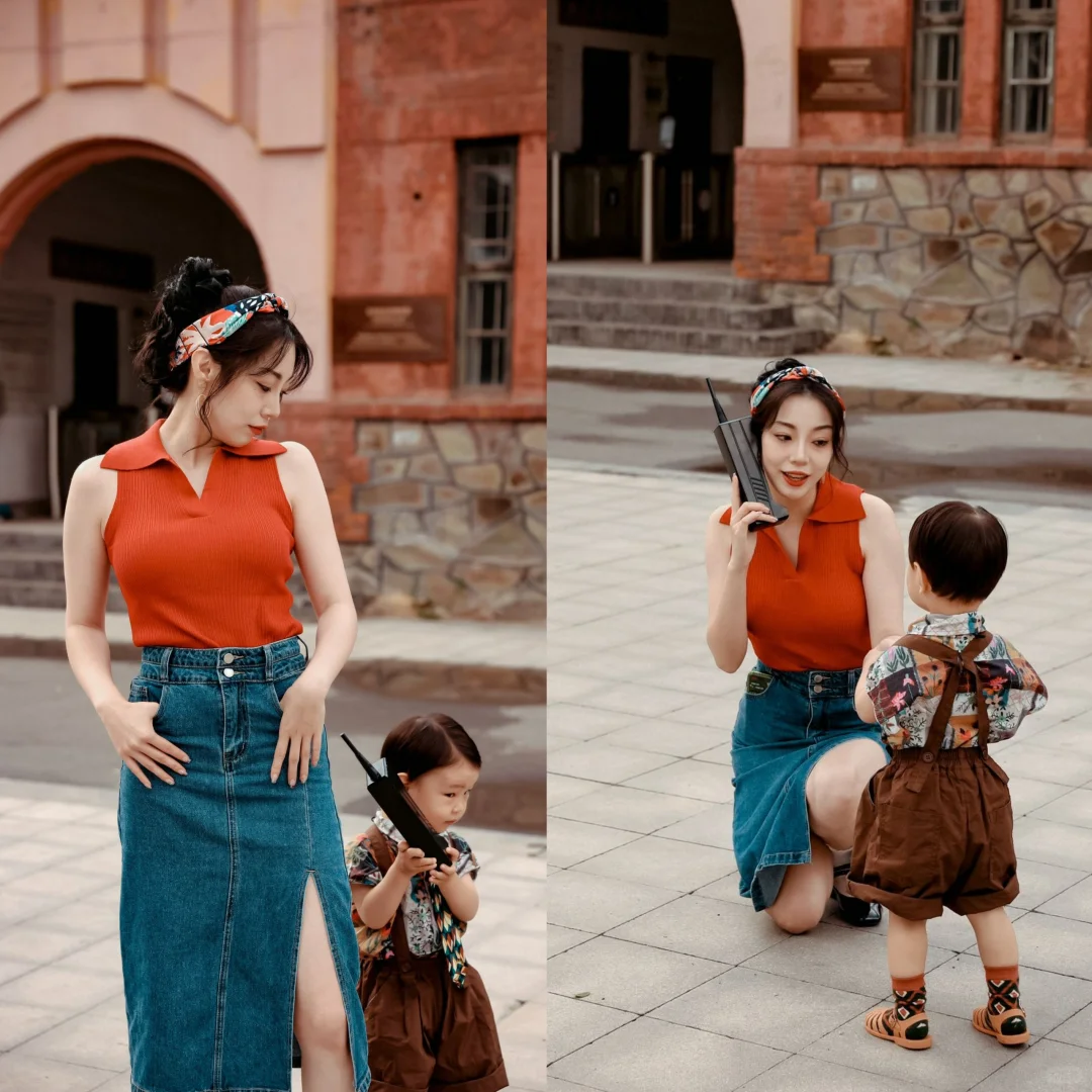 妈妈们来场和娃的80年代港式复古风情大片吧