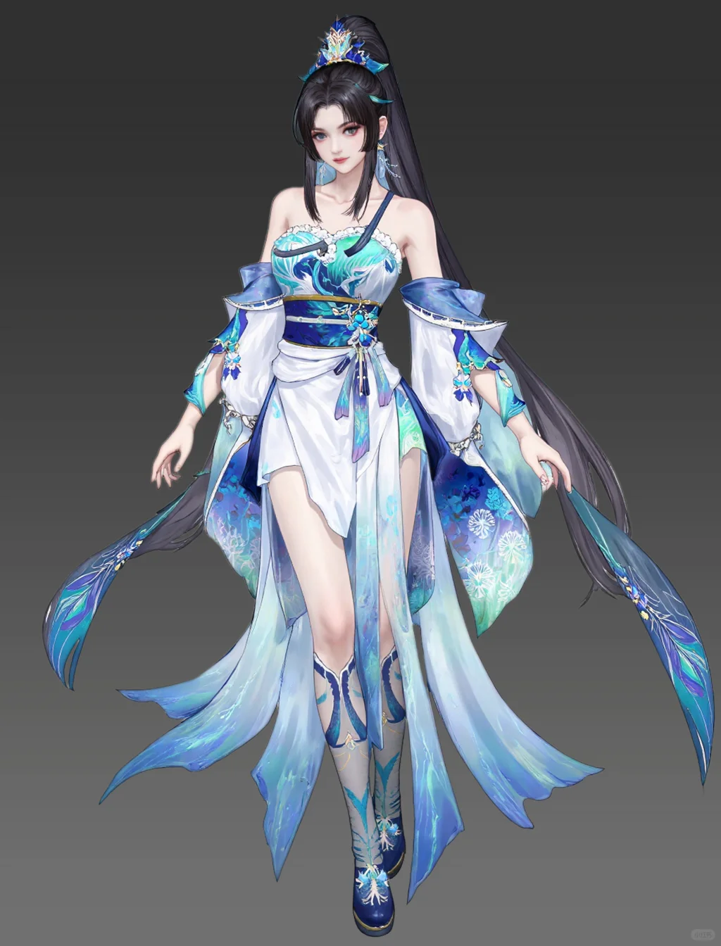 角色设定 | 古风 武侠 厚涂 简单设定