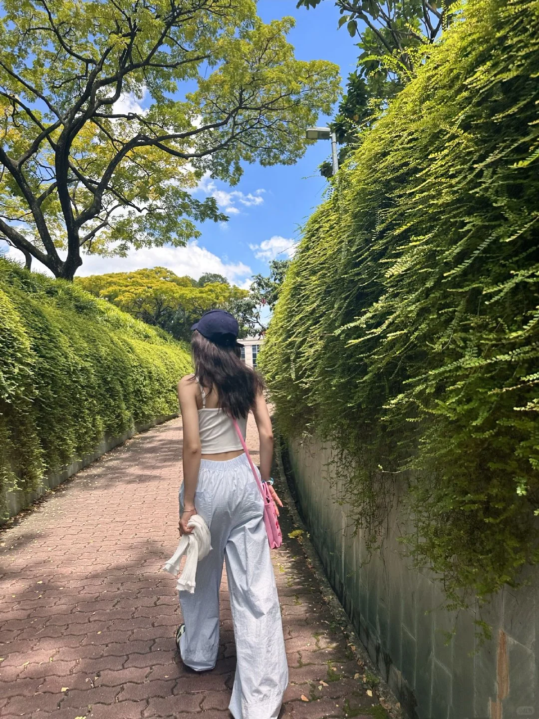 看到赵今麦的泳衣，才发现夏天悄悄的真来了