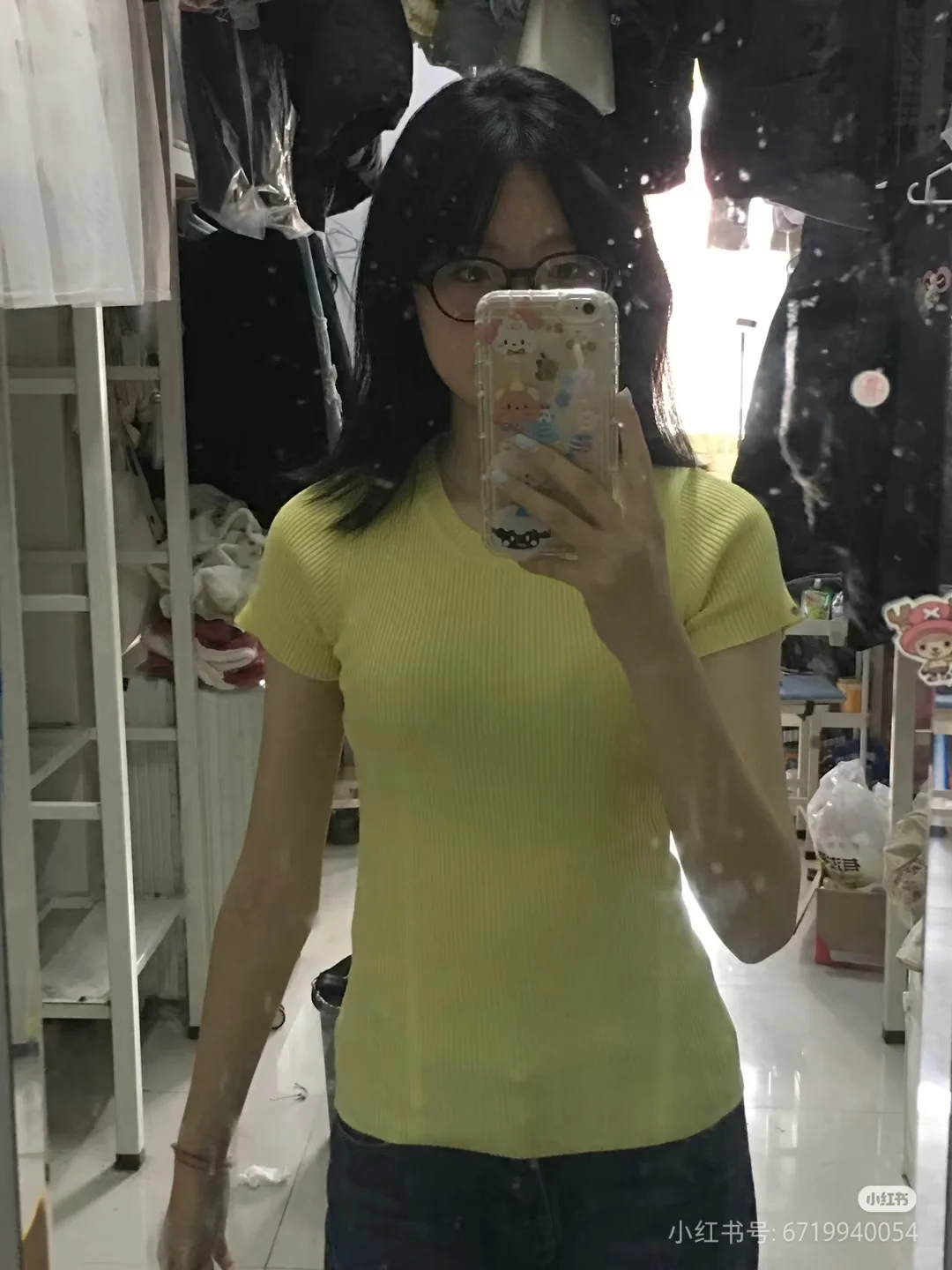 05女大学生的韩系短袖穿搭分享