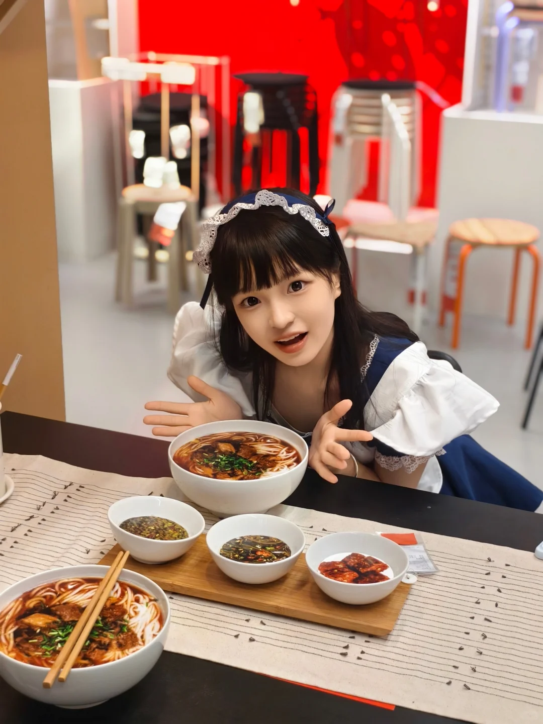 不愧是天使女仆