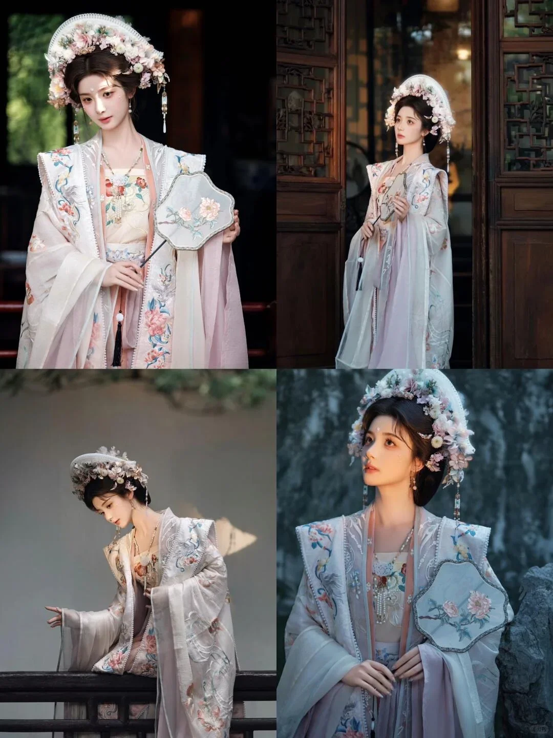 宋制簪花大盘点！超适合春日的汉服妆造～