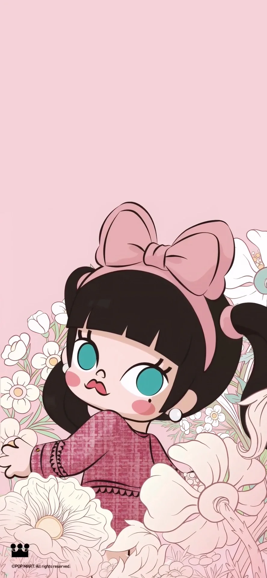 泡泡玛特 Molly baily look 壁纸~