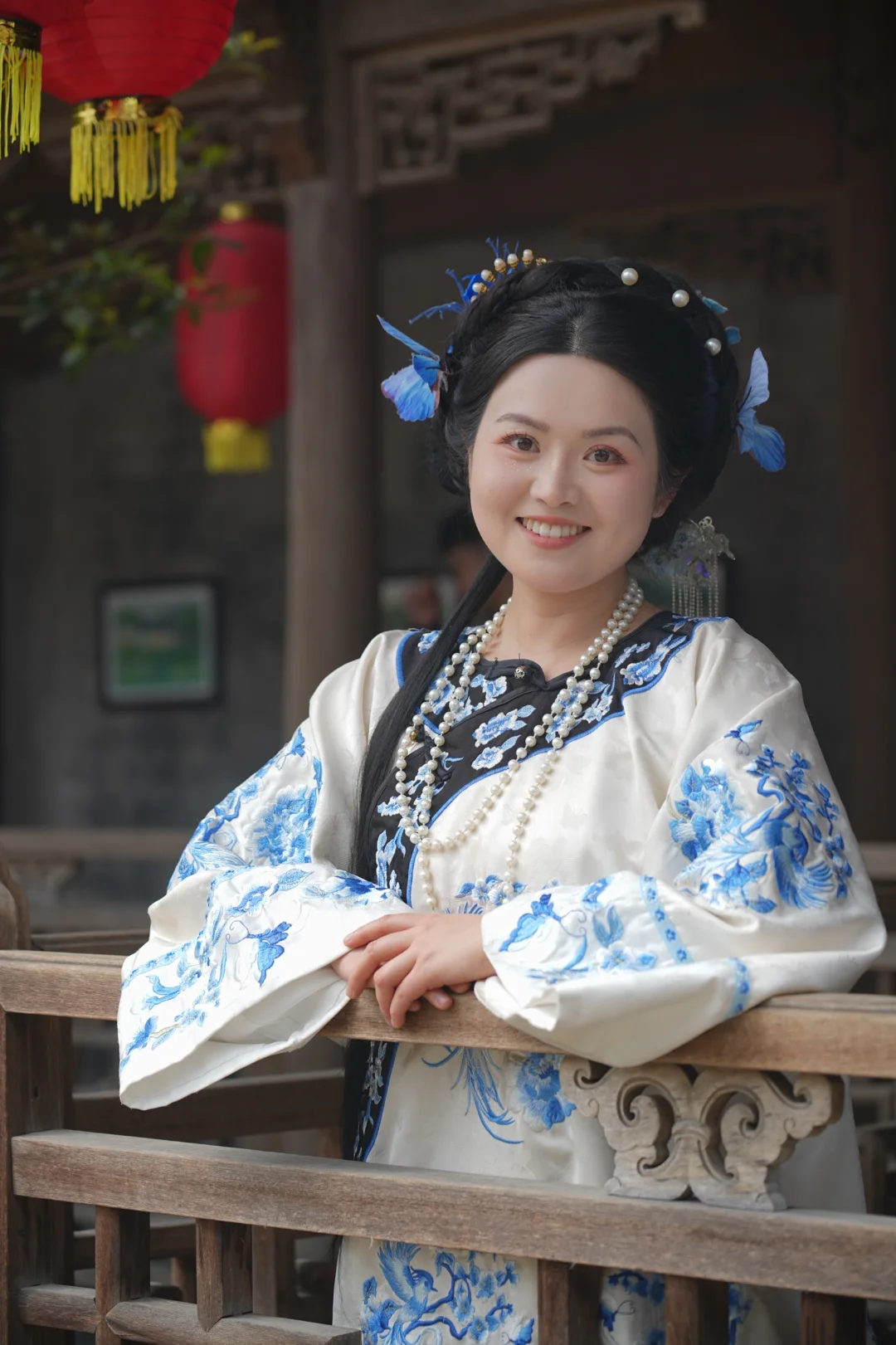 清明节出游记录—宏村299拍到的清汉女写真～
