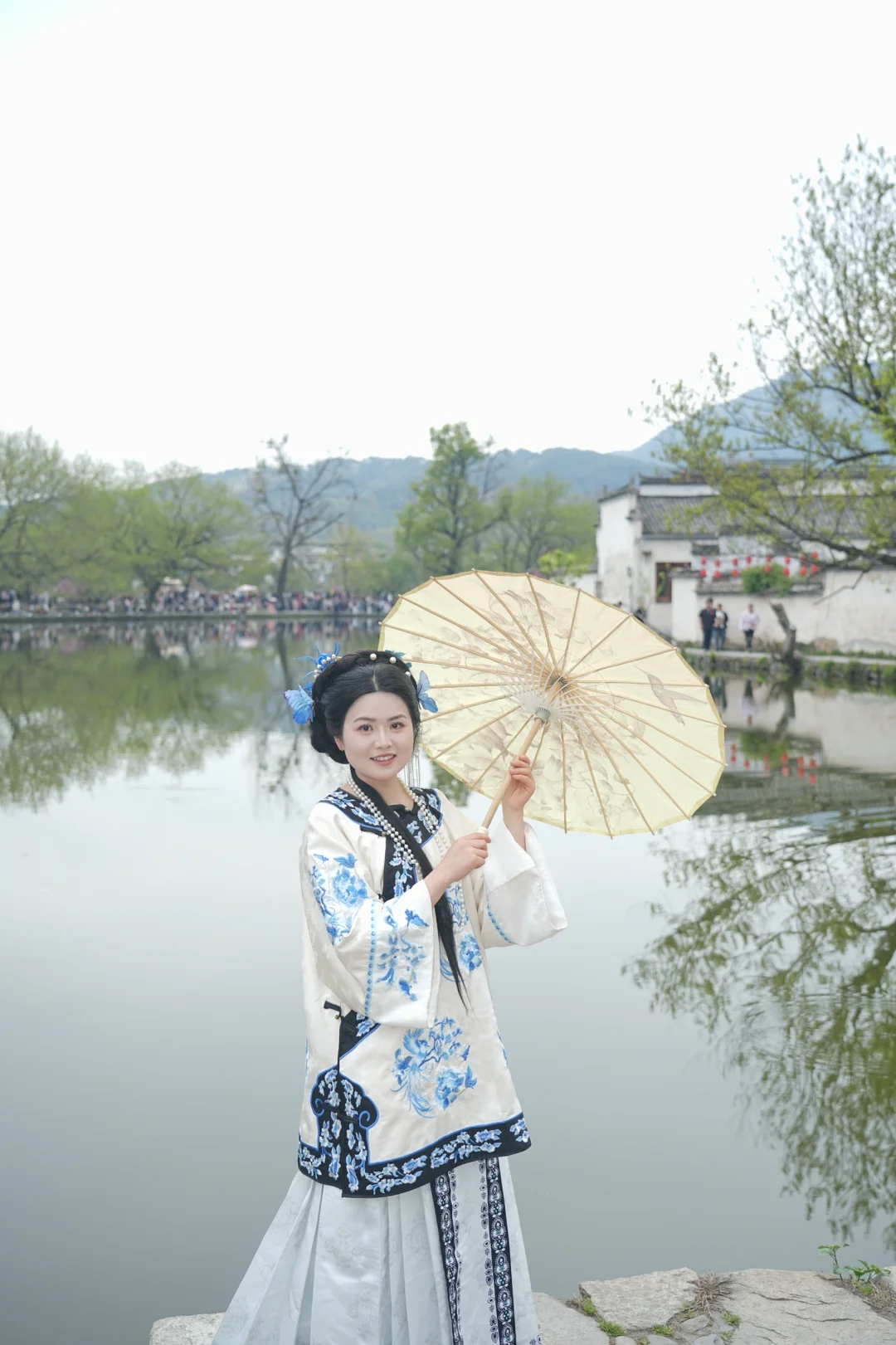 清明节出游记录—宏村299拍到的清汉女写真～