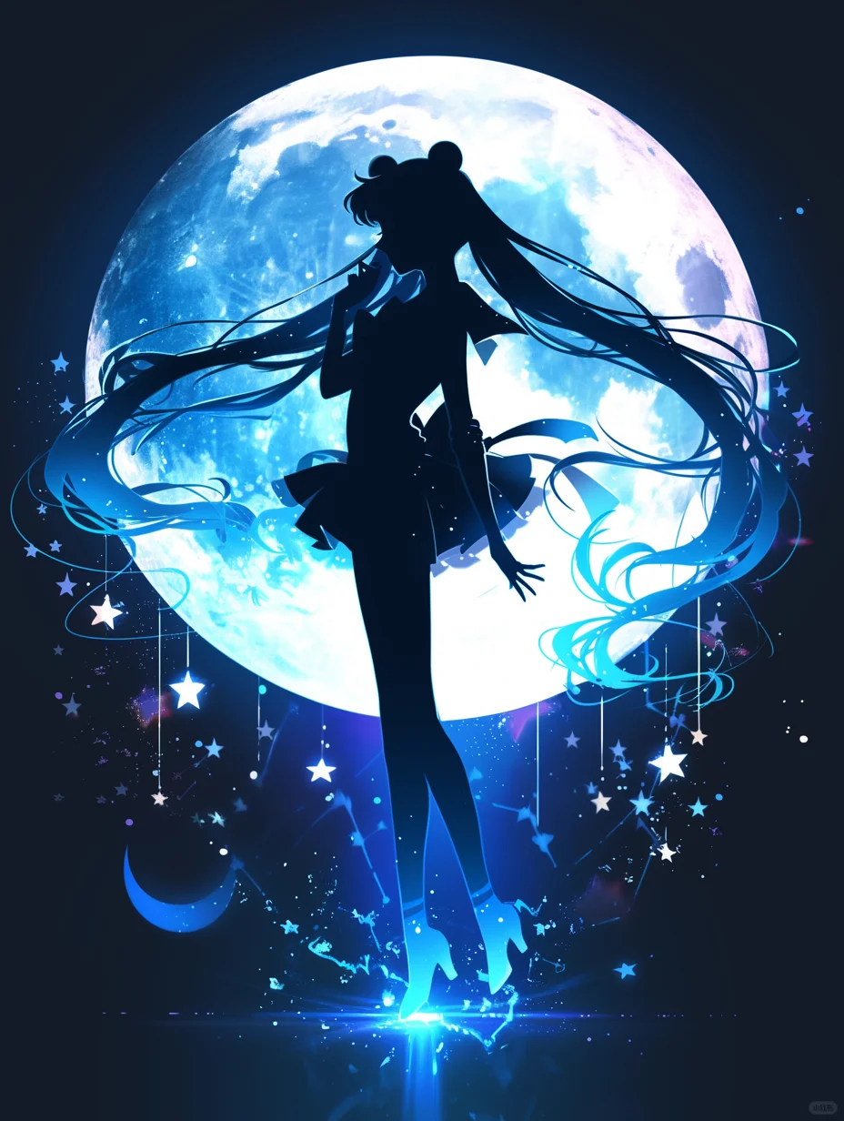 magic moon light girl