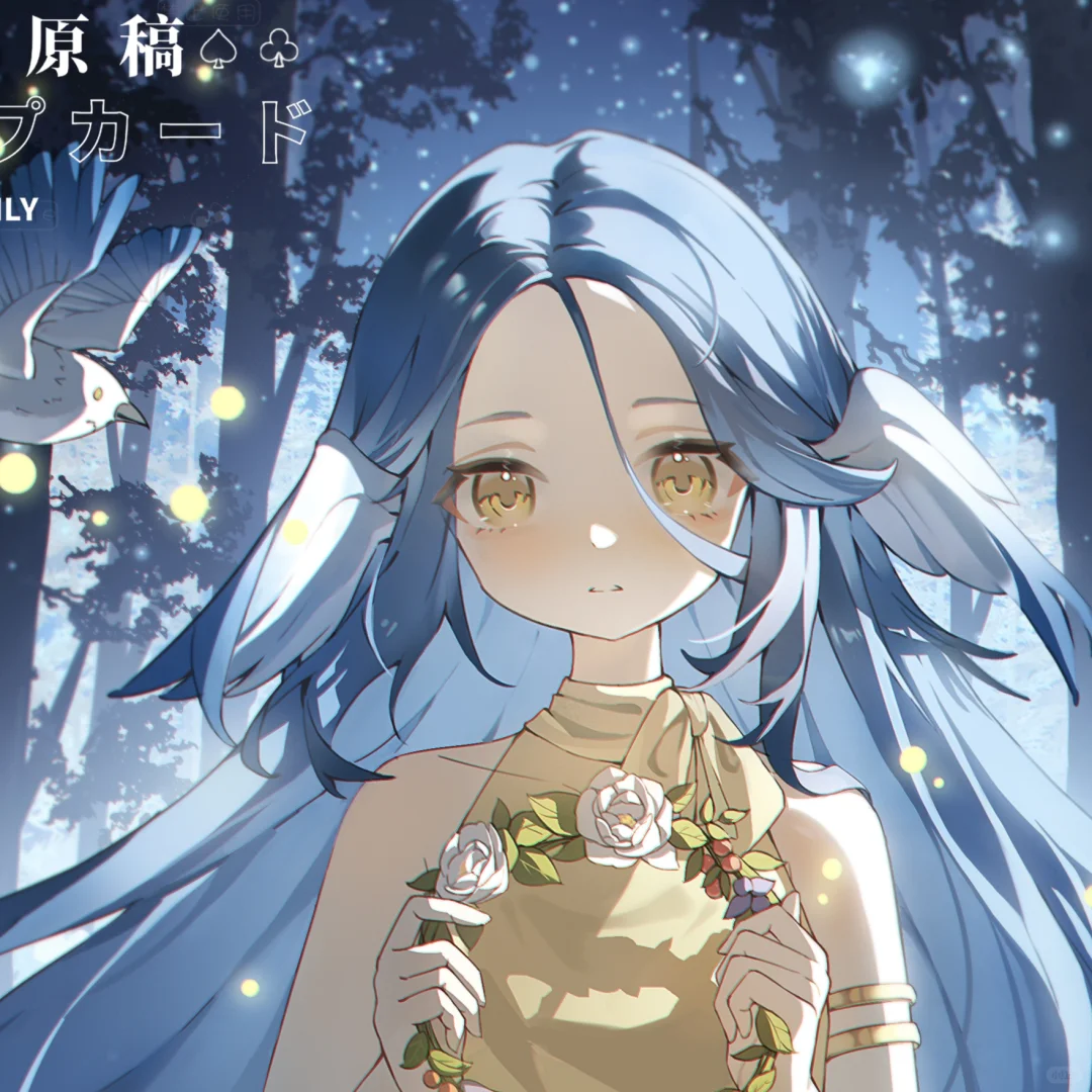 原创插画‖森之约
